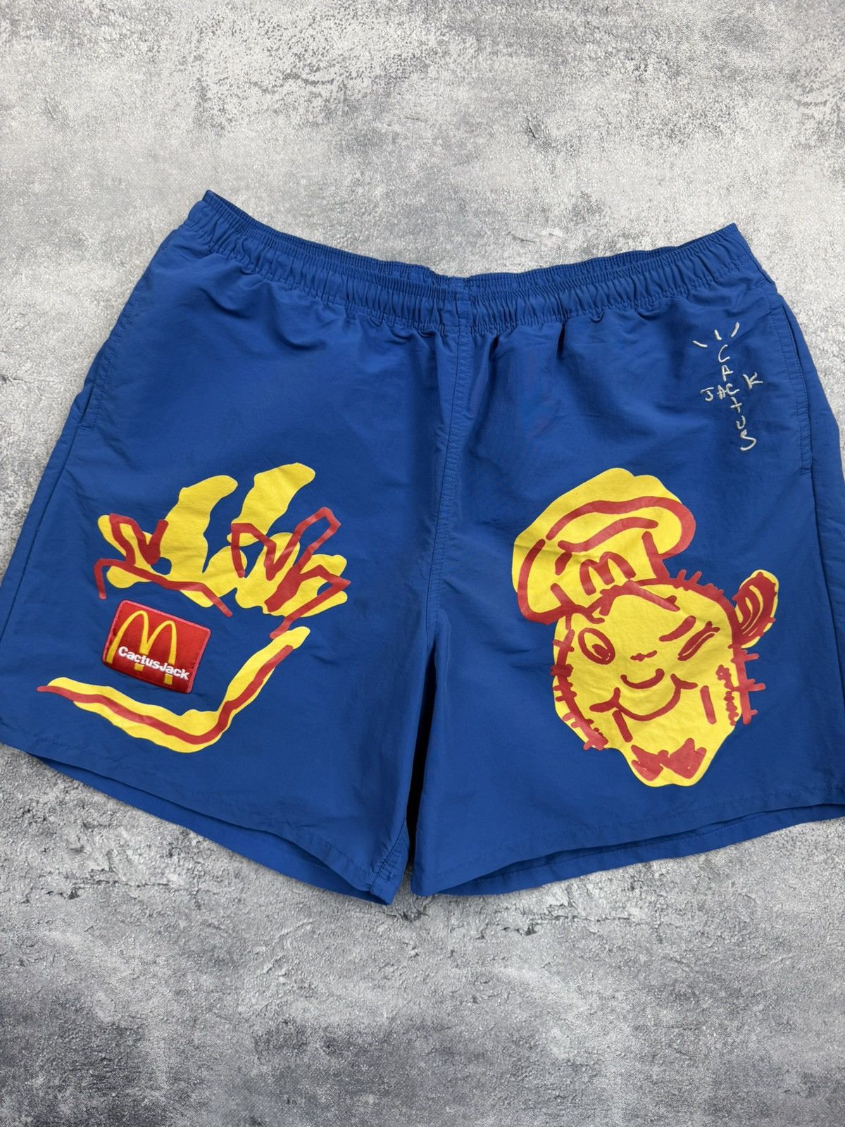 Travis Scott Travis Scott x McDonalds Cactus Jack Illustration Shorts Size US 34 / EU 50 - 7 Thumbnail