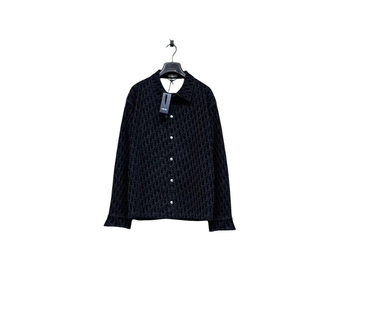 Dior Dior Flocked Oblique Monogram Jacket 54 Size US L / EU 52-54 / 3 - 1 Thumbnail