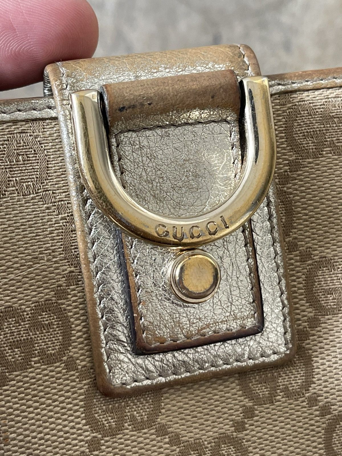 Gucci Gucci Abbey D Ring Wallet Size ONE SIZE - 4 Thumbnail