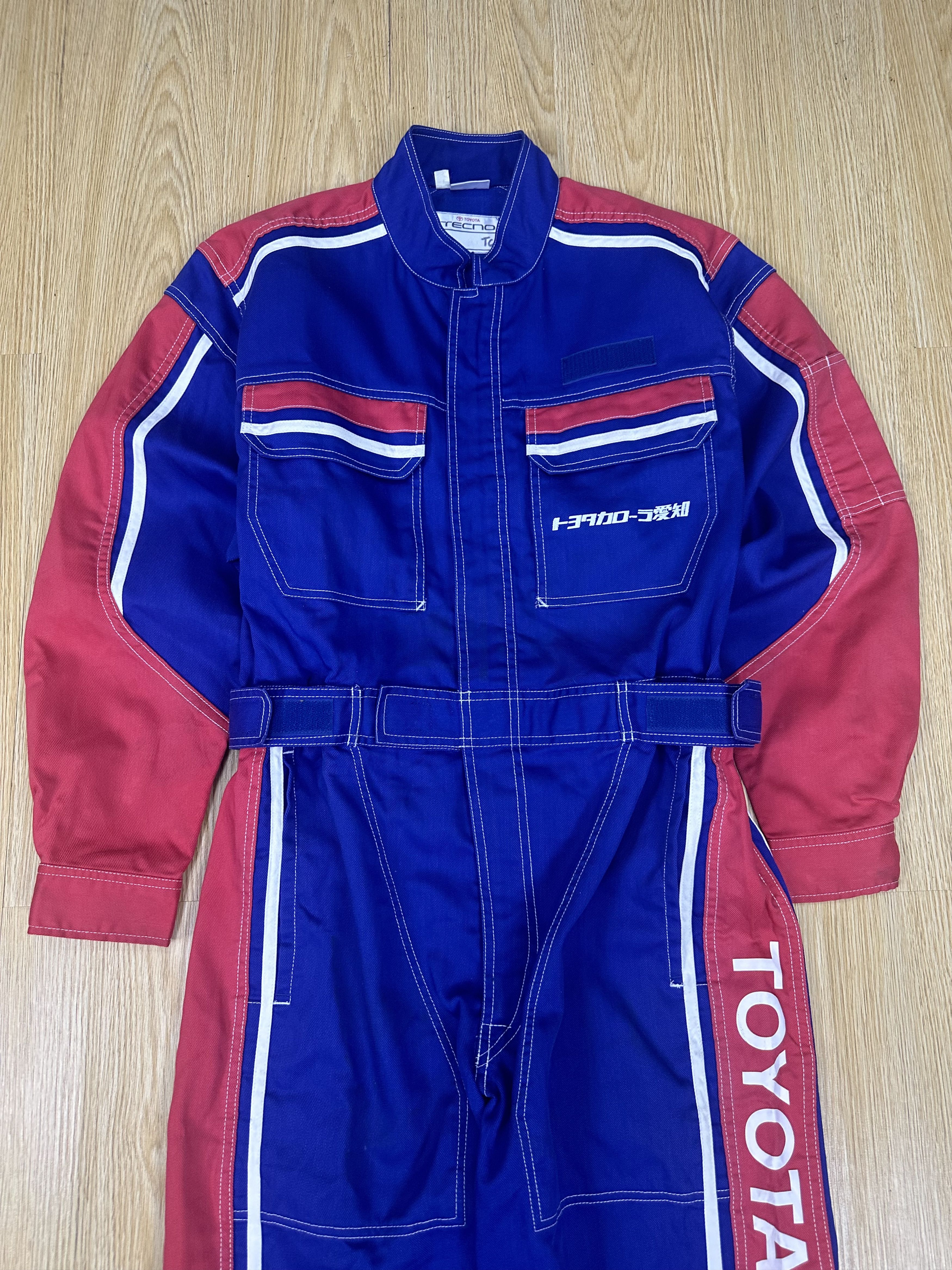 Formula 1 Toyota Racing Corolla Techno Vintage Overall Z218 Size US 34 / EU 50 - 5 Thumbnail