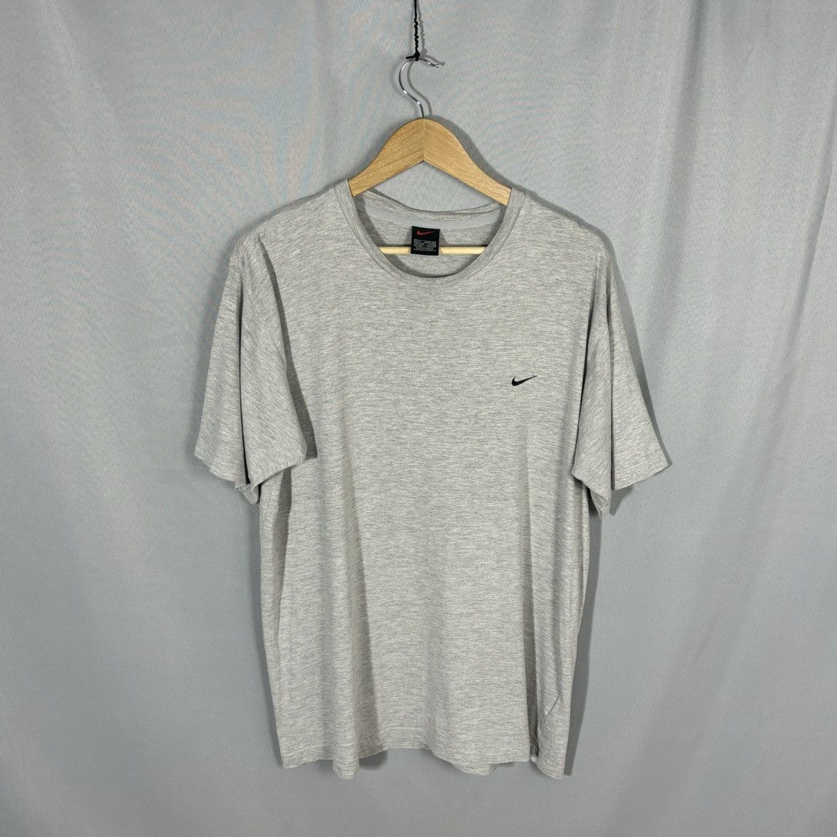 Nike Nike vintage basic t-shirt grey large rare Size US L / EU 52-54 / 3 - 2 Thumbnail