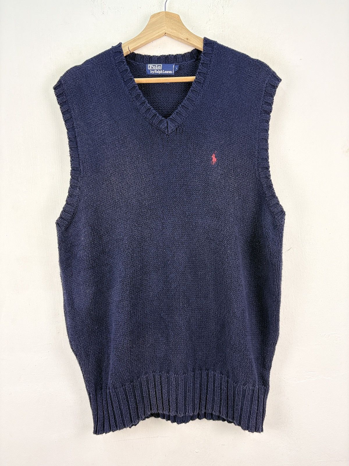 Greg Lauren Vintage Polo Ralph Lauren Sleeveless Knitwear Jumper Size US L / EU 52-54 / 3 - 2 Thumbnail