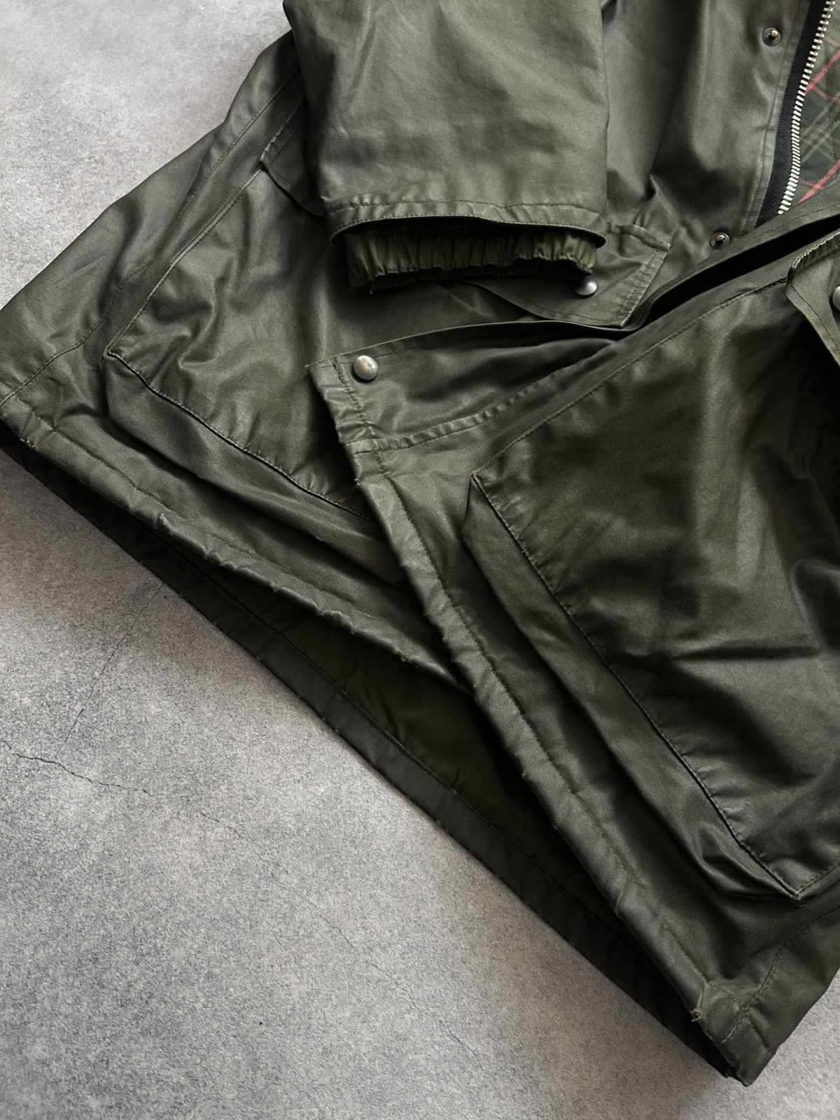 DAKS × Vintage Vintage DAKS London hooded coat mens rare( Barbour style) Size US M / EU 48-50 / 2 - 8 Thumbnail