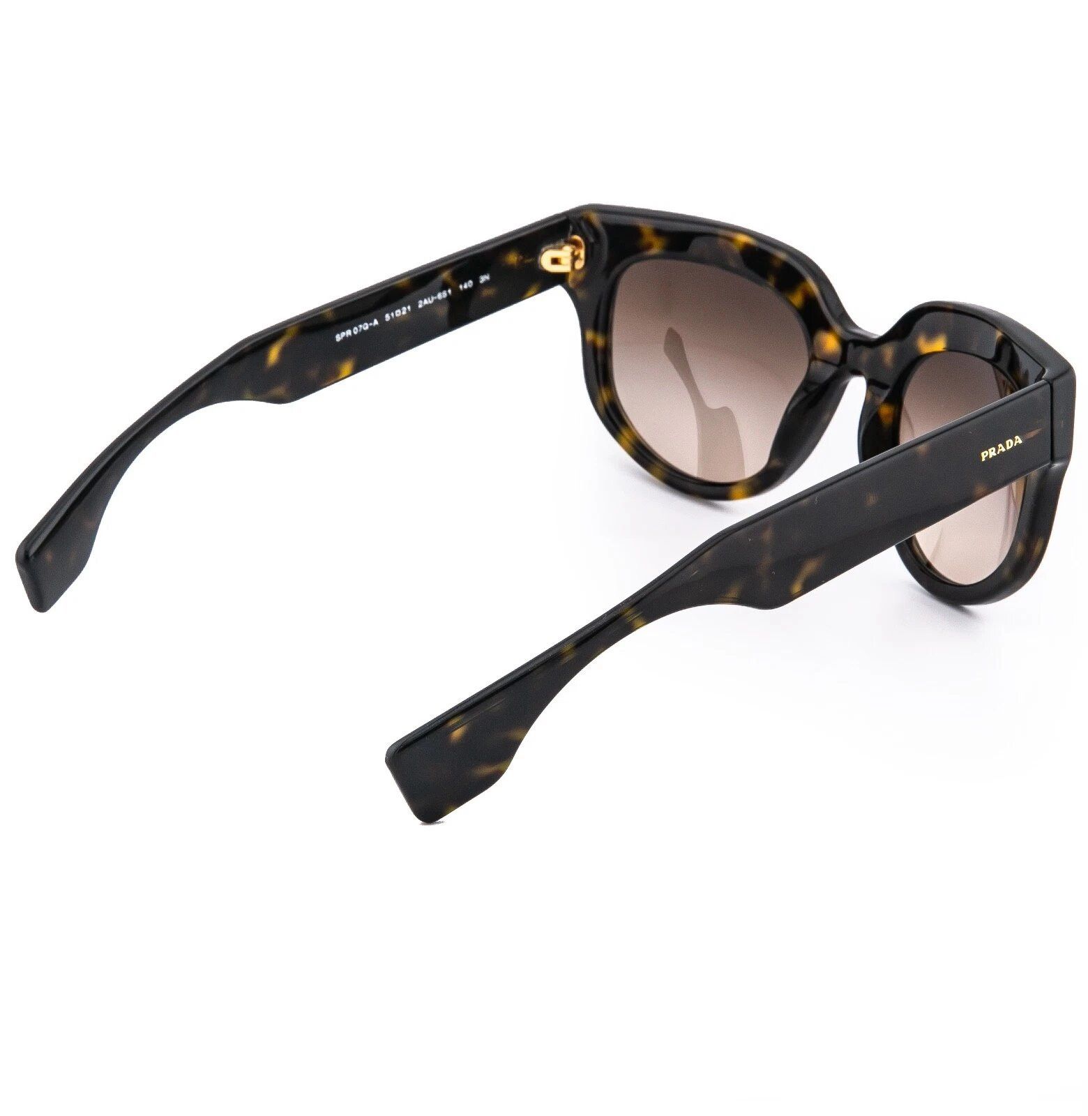 Prada PRADA 07QS POEME Brown PR07QS 07Q WOMEN Authentic Chunky Size ONE SIZE - 3 Thumbnail
