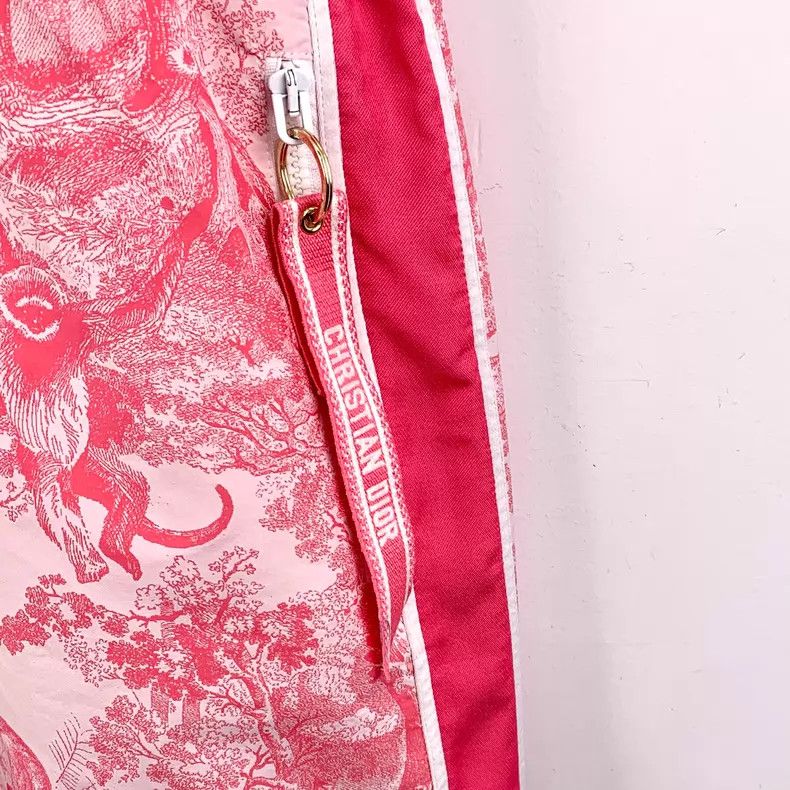 Dior Dior Pink animal jungle print series hooded drawstring sem Size XS / US 0-2 / IT 36-38 - 4 Thumbnail