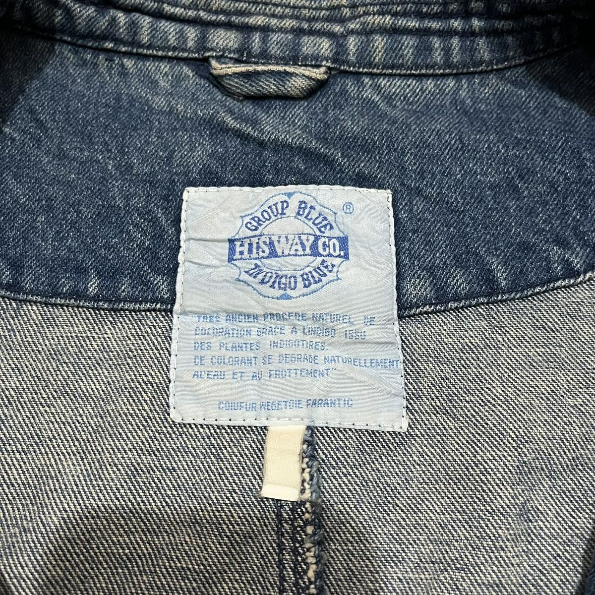 Vintage Vintage Indigo Blue Cargo Bomber Jacket (Katharine Hamnett) Size US XL / EU 56 / 4 - 5 Thumbnail