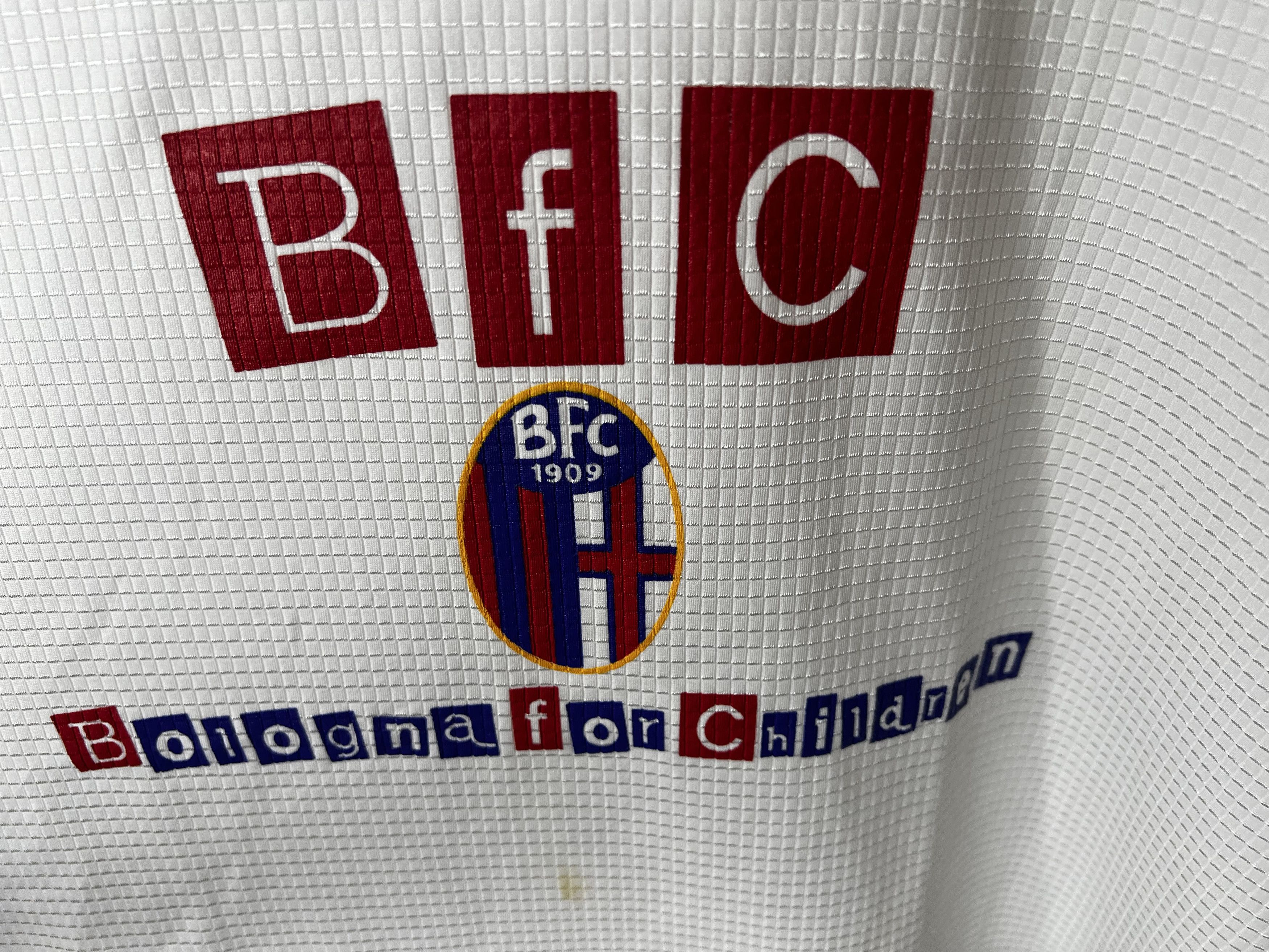 Macron BOLOGNA 2001 2003 TRAINING FOOTBALL SHIRT SOCCER JERSEY Size US L / EU 52-54 / 3 - 3 Thumbnail