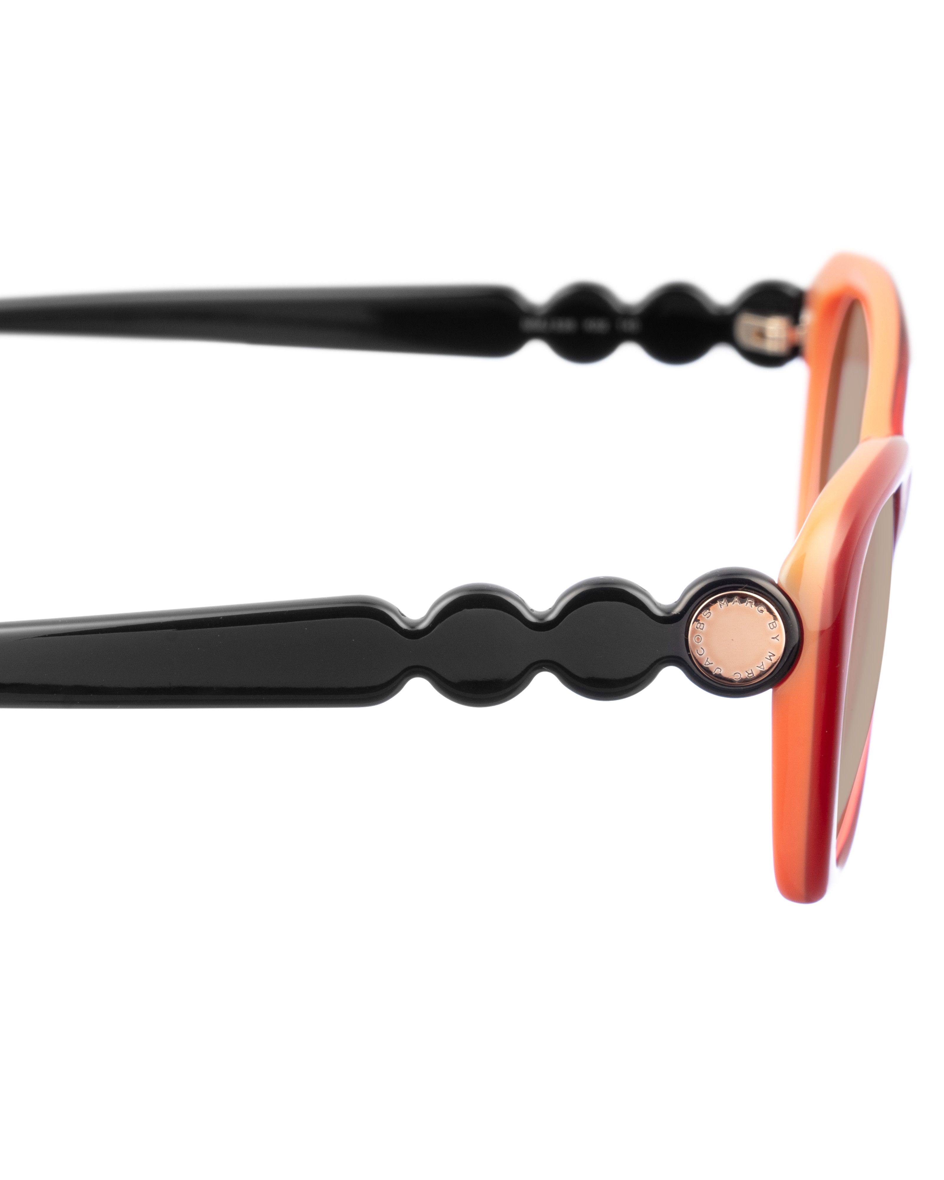 Marc by Marc Jacobs Marc by Marc Jacobs 00s Red, Orange & Black Sunglasses Size ONE SIZE - 3 Thumbnail