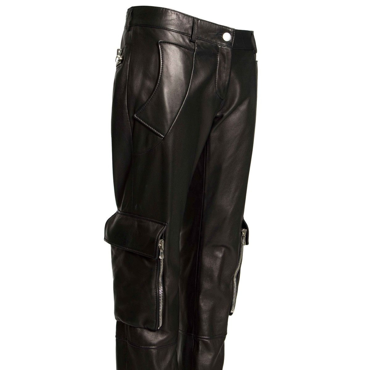 Dolce & Gabbana 2003 CARGO LEATHER PANTS Size 28" / US 6 / IT 42 - 7 Thumbnail