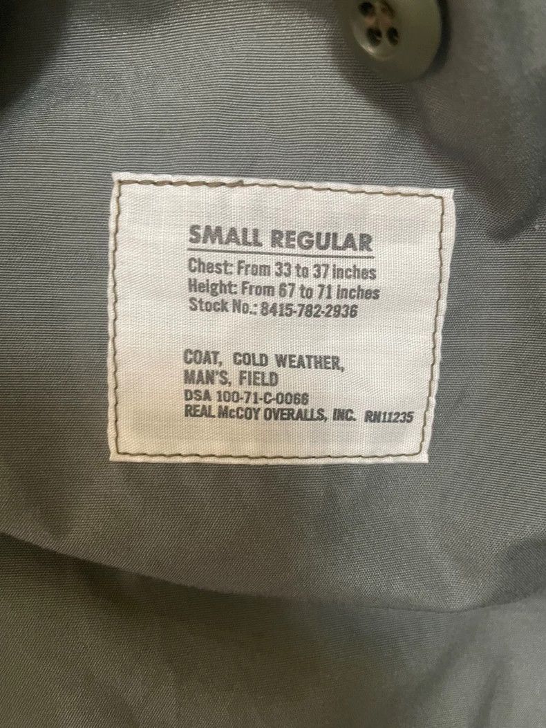 The Real McCoy's The Real McCoys SizeS Japanese厳格复制 Classic M6 Overcoat Size US M / EU 48-50 / 2 - 2 Thumbnail
