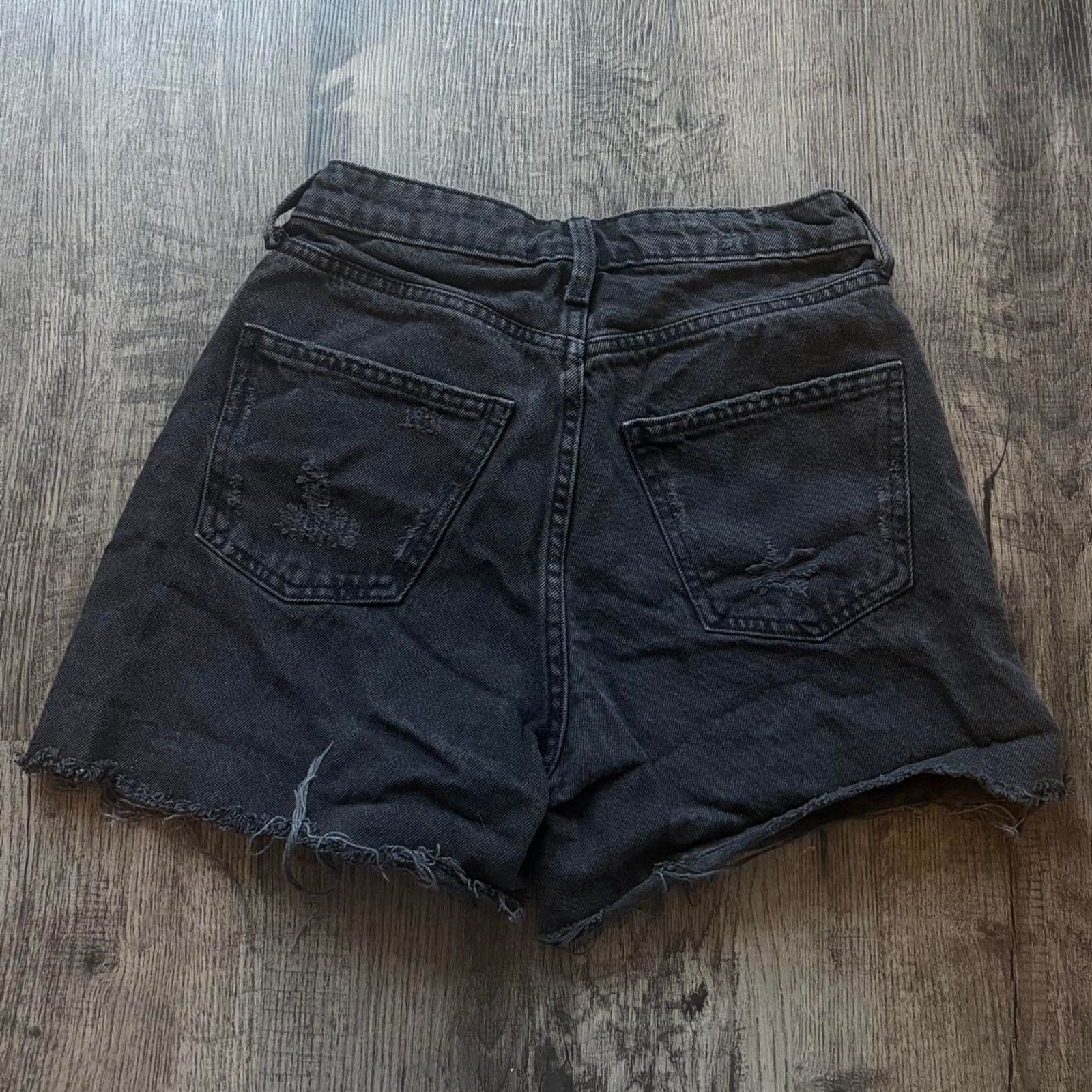Other Wild fable black denim shorts Size 25" / US 0 / IT 36 - 3 Thumbnail