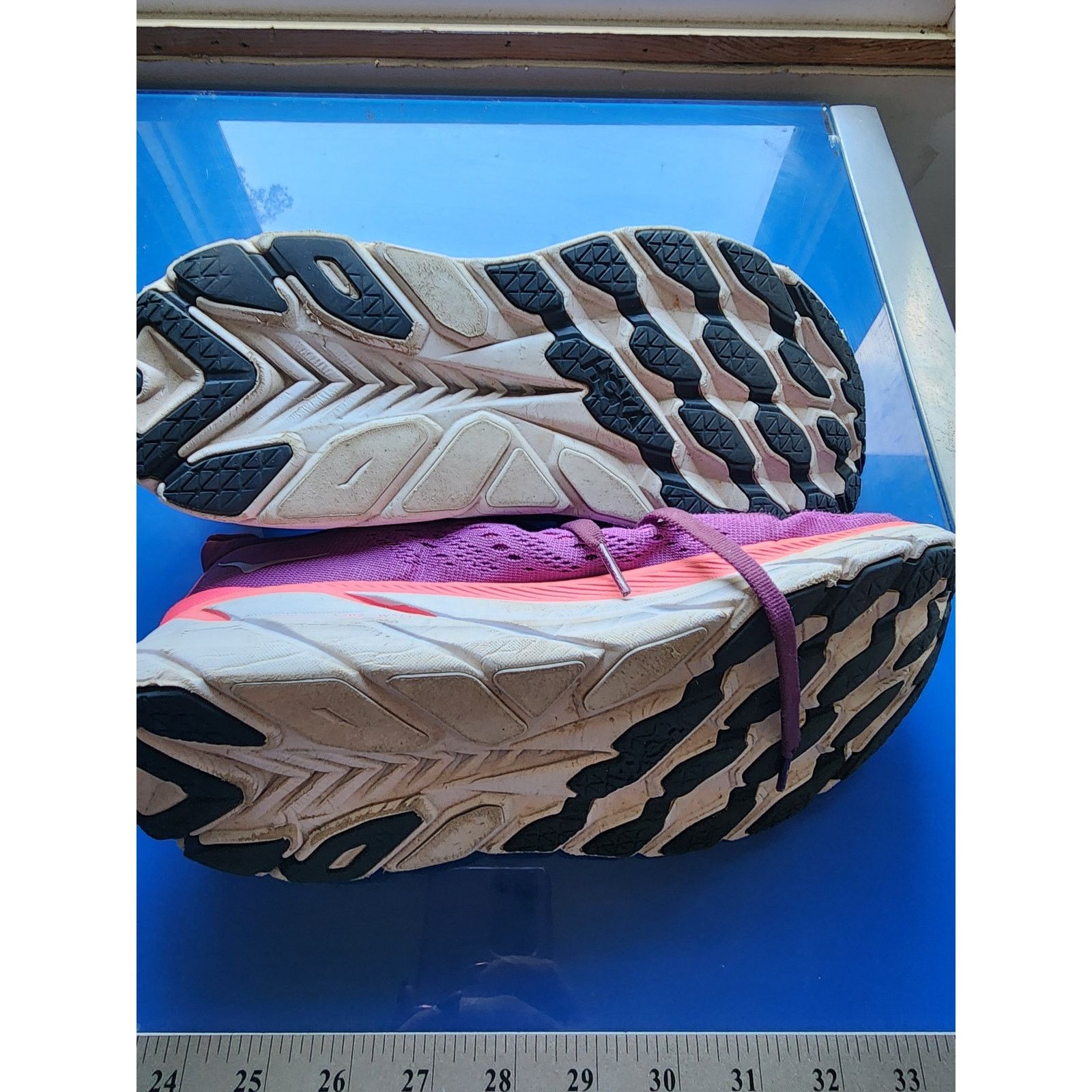 Hoka Hoka Clifton 8 Purple and Pink Size 9B Size US 9 / IT 39 - 5 Thumbnail