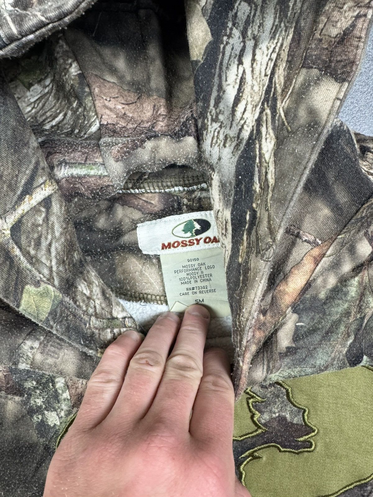 If Six Was Nine Realtree Oversized Hoodie Size M Streetwear 2000s Y2K Size US M / EU 48-50 / 2 - 4 Thumbnail