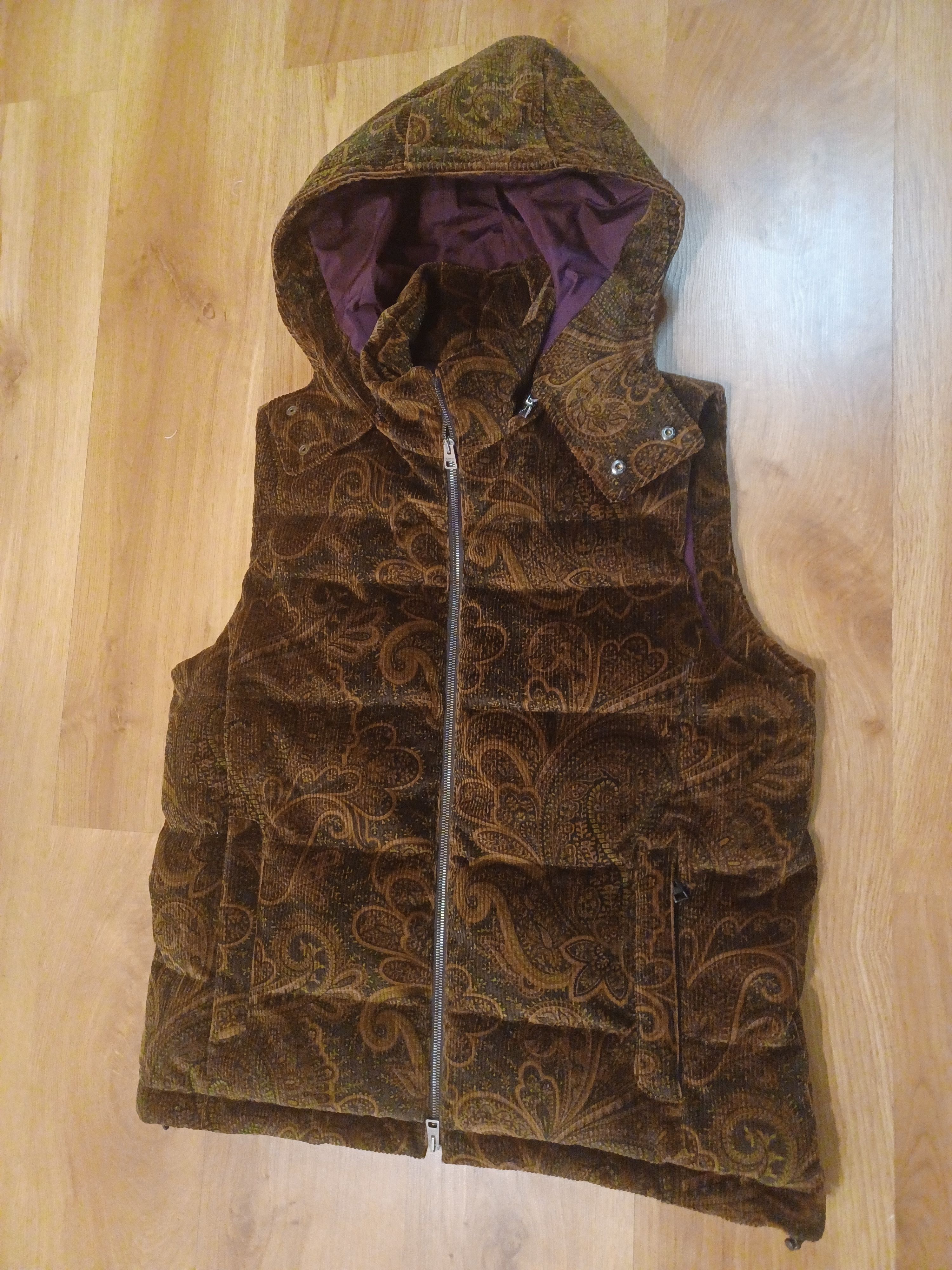 Etro $1750 FW20 Etro Paisley Down Padded Vest Sleeveless Size US M / EU 48-50 / 2 - 1 Thumbnail