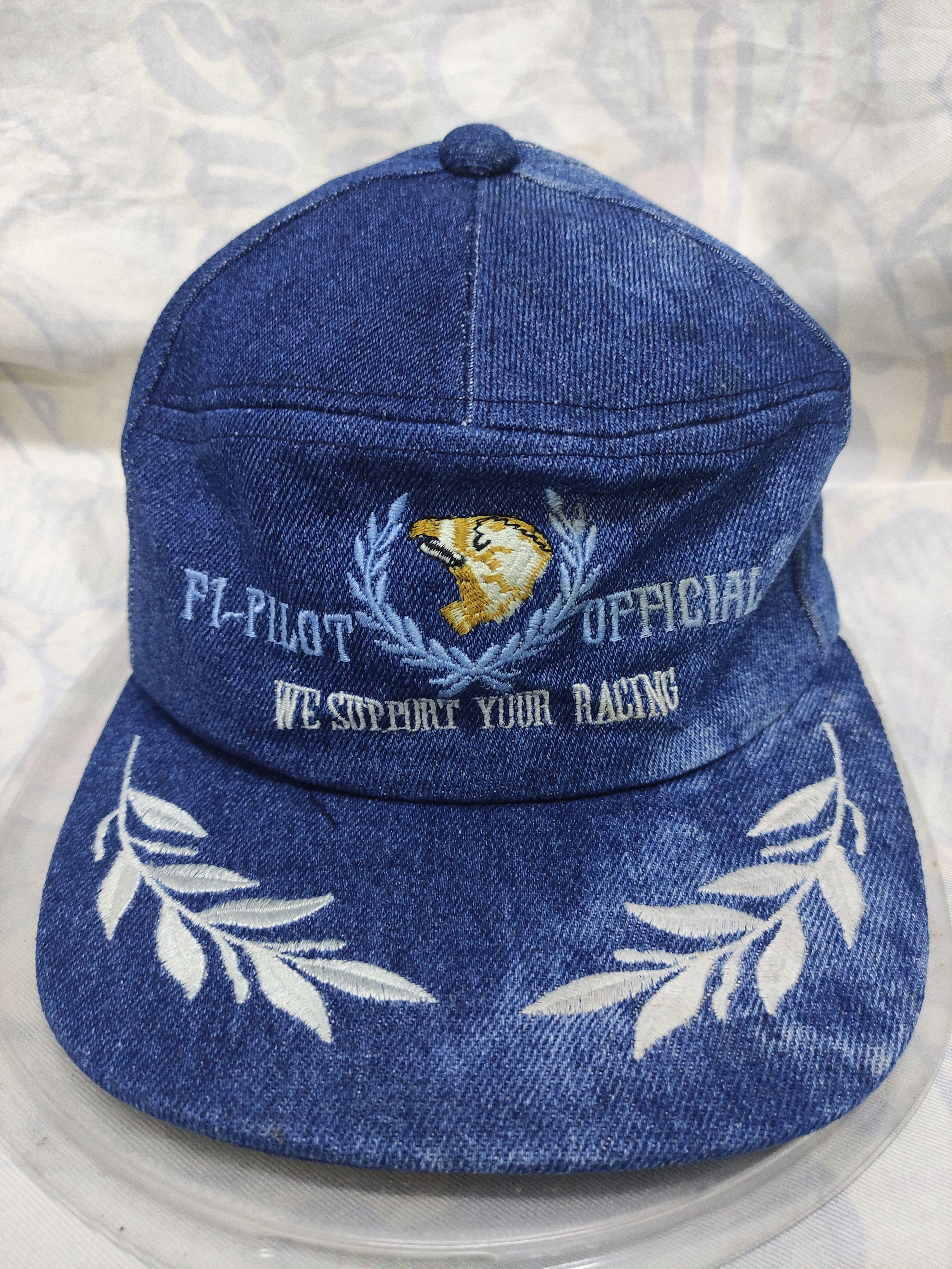 Vintage F1- PILOT OFFICIAL VINTAGE DENIM CAP Size ONE SIZE - 11 Thumbnail