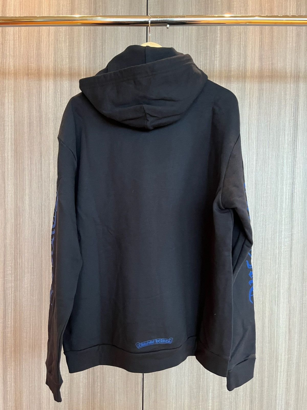 Chrome Hearts Chrome Hearts black blue vertical print hoodie Size US L / EU 52-54 / 3 - 3 Thumbnail
