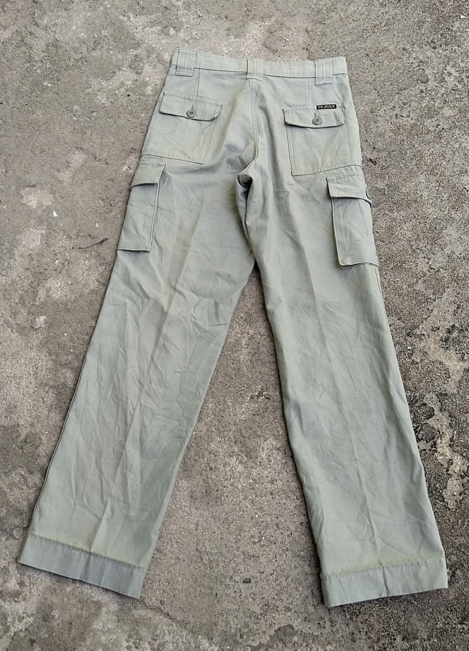Japanese Brand Final Drop U.S JOAN Cargo Pant Size US 29 - 10 Thumbnail