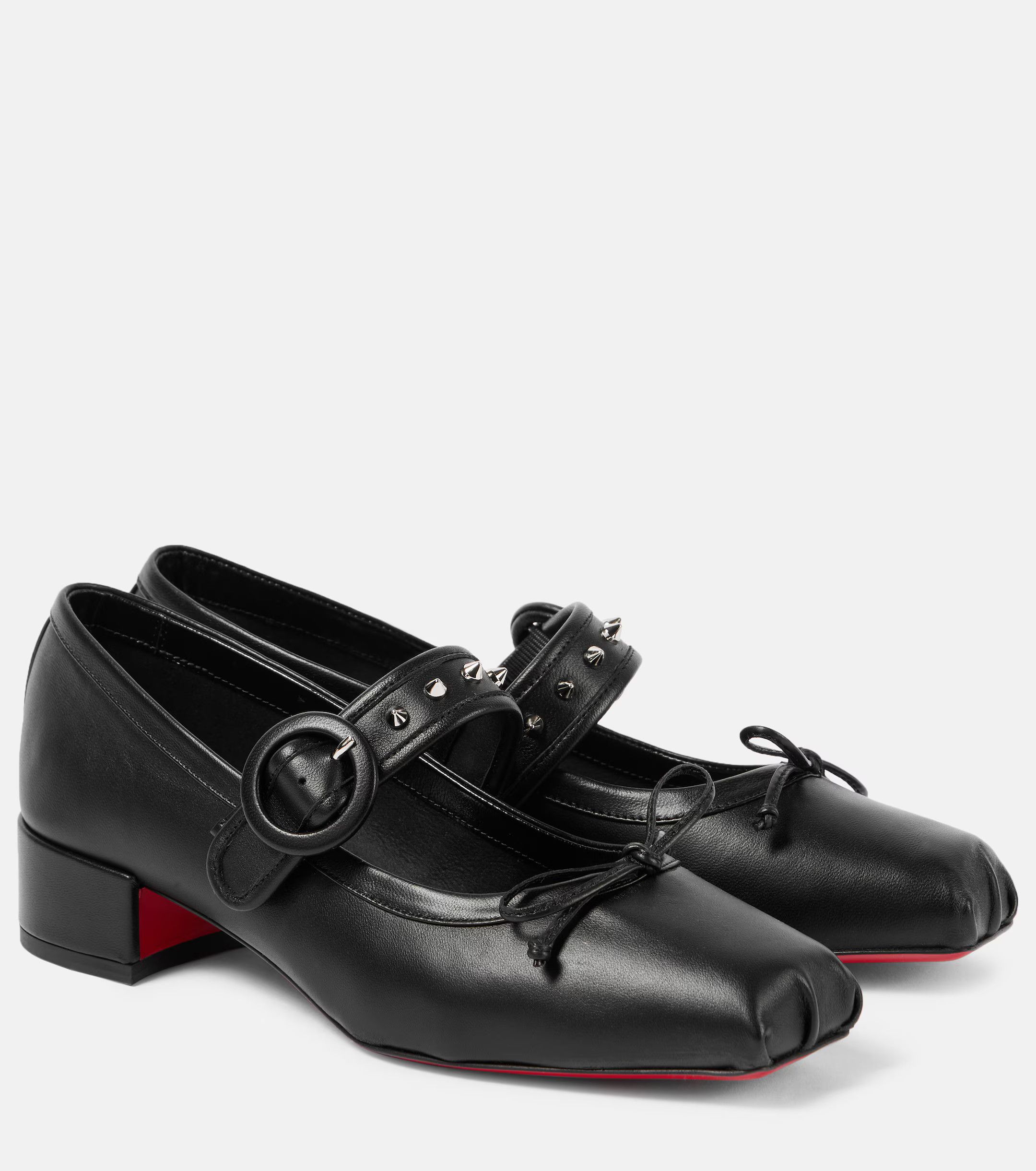 Christian Louboutin o1s1wg111025 Flats in Black Size US 6 / IT 36 - 1 Thumbnail