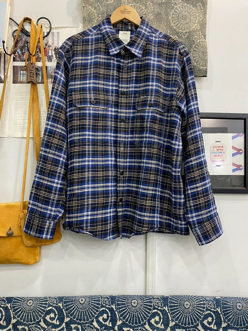 Visvim Handyman Shirt Long Sleeve Checkered-2506