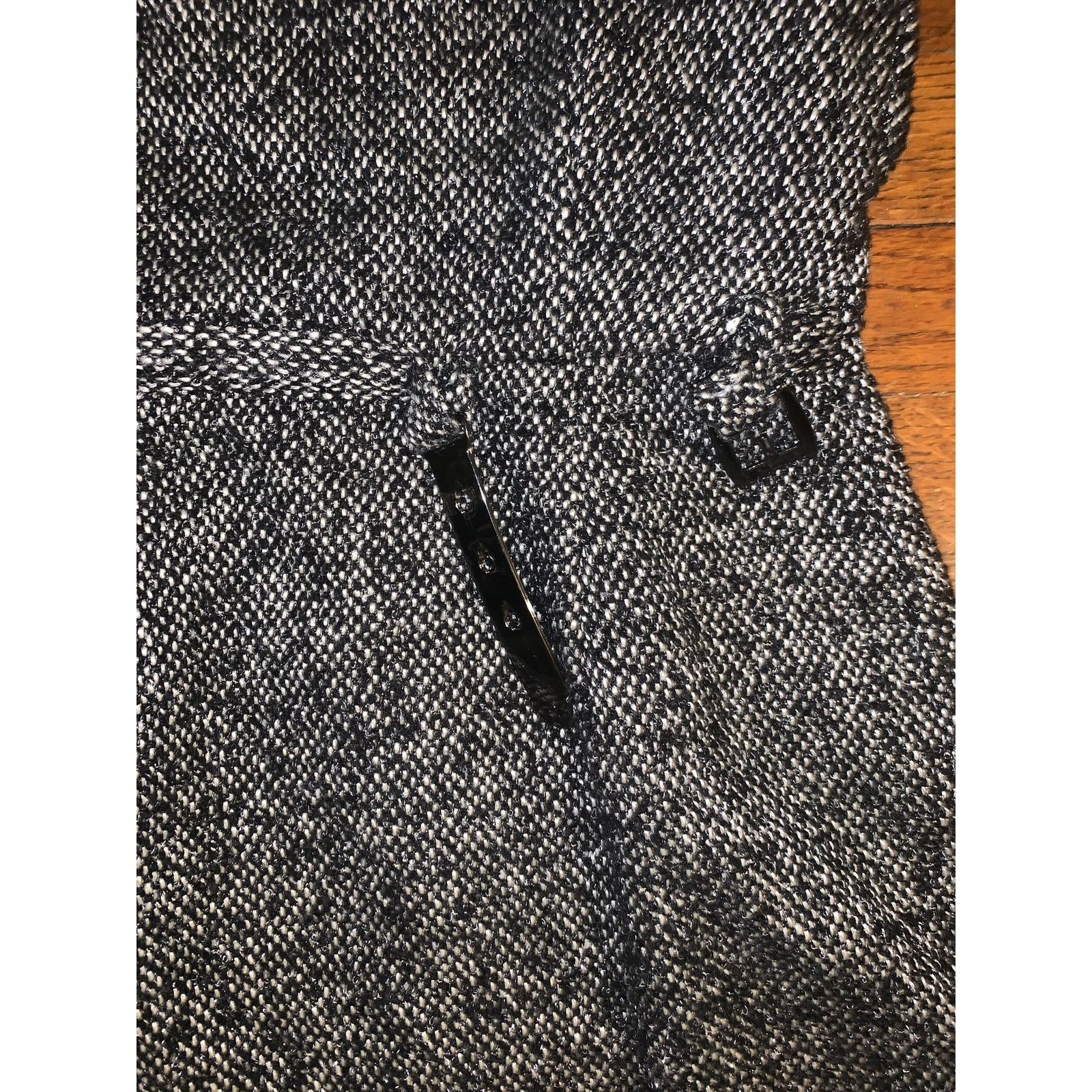 Jennifer Lopez JLO Jennifer Lopez Strapless Tweed Mini Dress 4 Black White Size S / US 4 / IT 40 - 6 Thumbnail