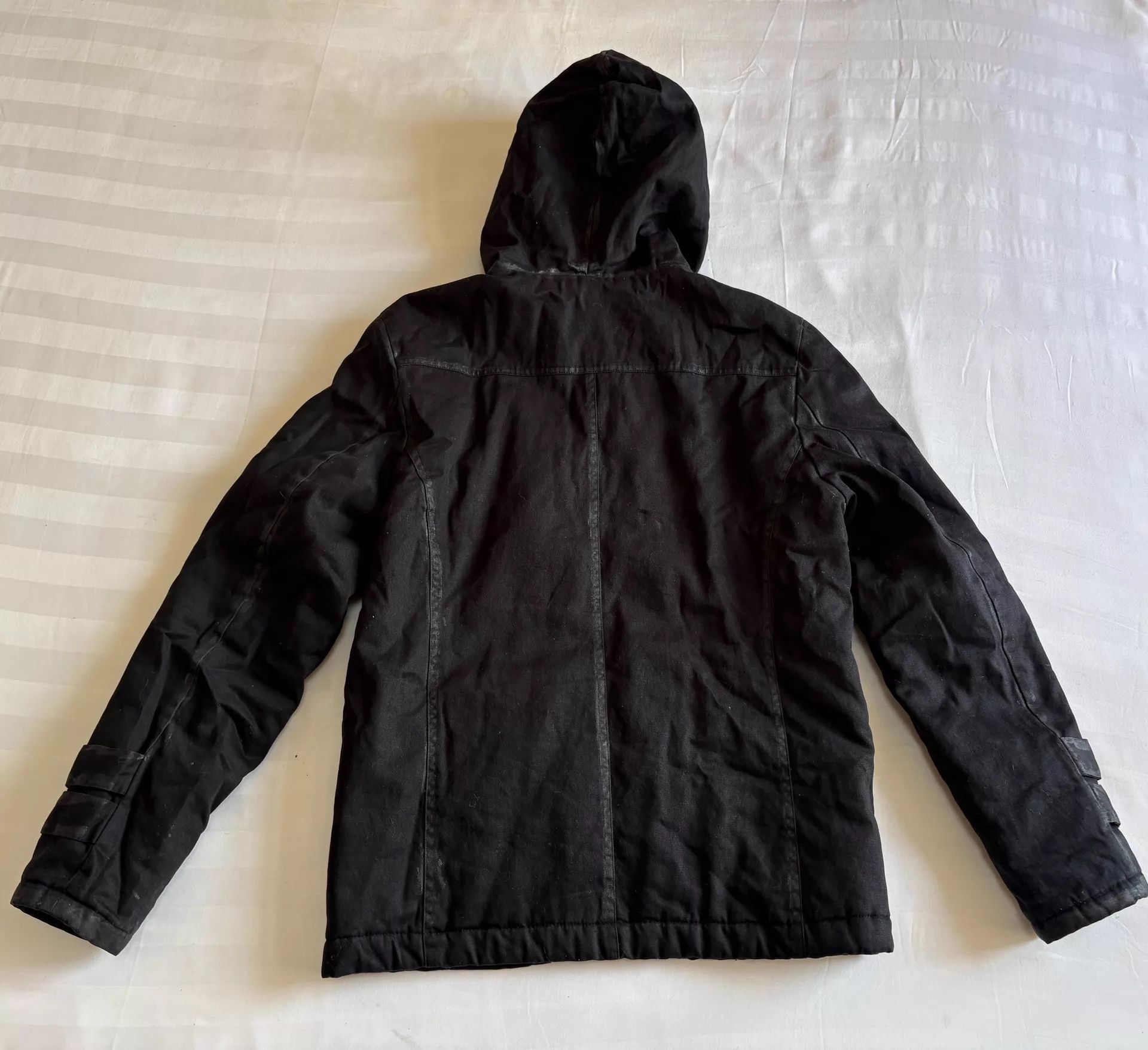 LOWBOX LOWBOX Vintage Workwear Cotton Jacket Distressed Wax S Size US S / EU 44-46 / 1 - 9 Thumbnail