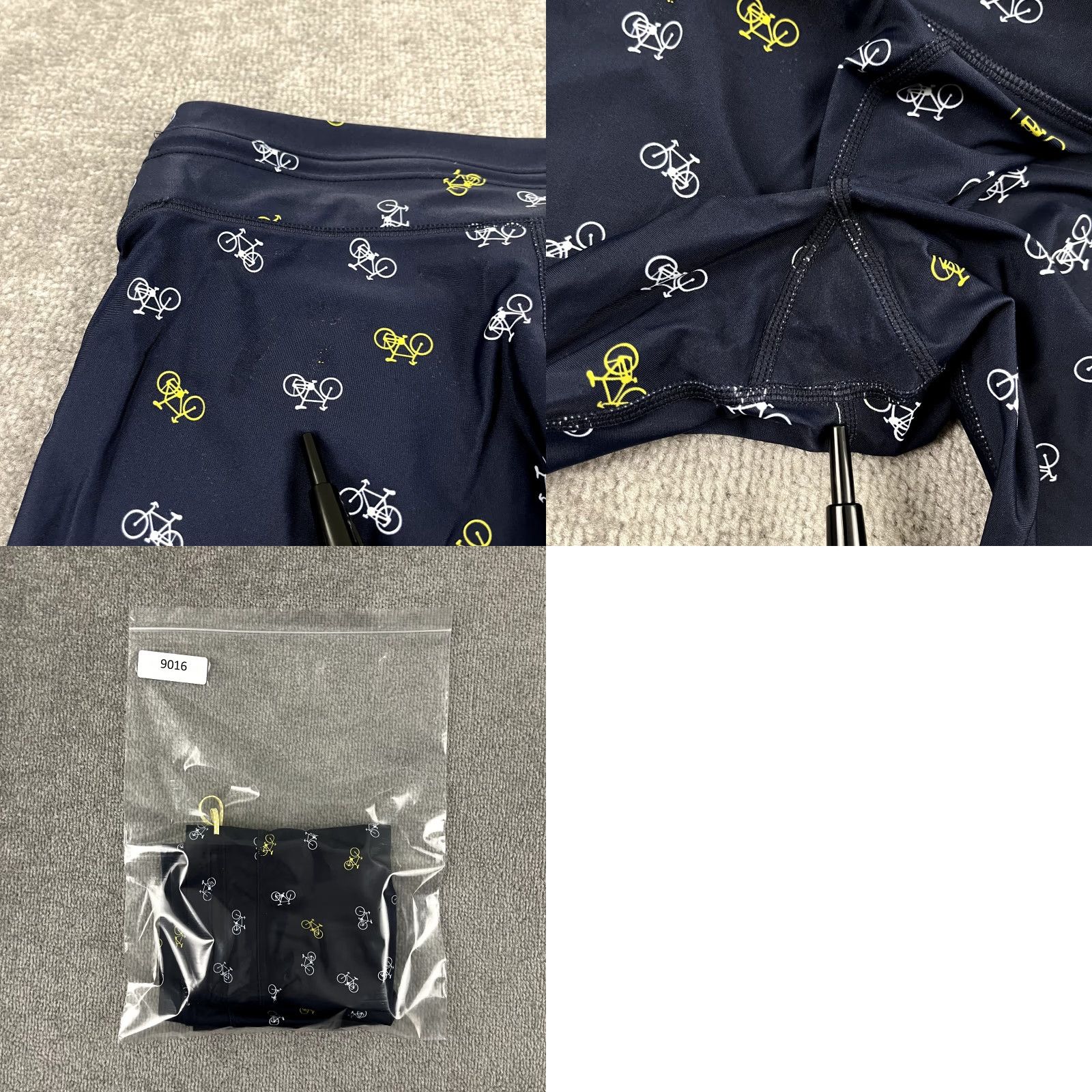 The Upside SOULCYCLE x THE UPSIDE Leggings Womens Small Cropped 24" Navy Blue Workout Gym Size 28" / US 6 / IT 42 - 8 Thumbnail