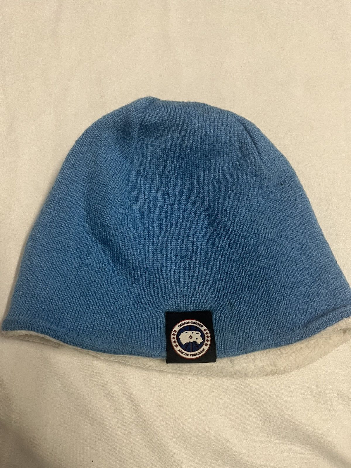 Canada Goose Blue Canada Goose Beanie Size ONE SIZE - 1 Thumbnail