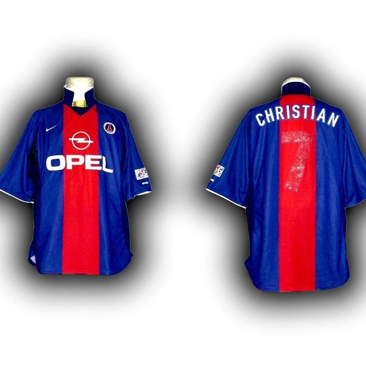 Nike Paris Saint Germain France 2000 2001 Home Shirt Jersey Size US XL / EU 56 / 4 - 3 Thumbnail