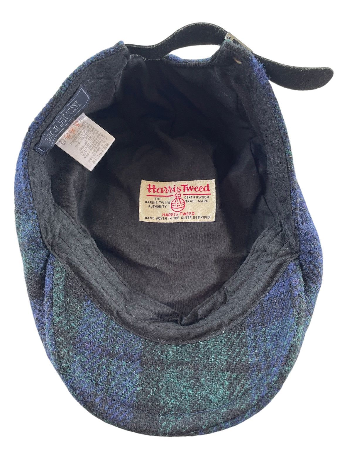 Harris Tweed HARRIS TWEED X KEITH CHECKED FLAT NEWSBOY HAT MADE IN JAPAN Size ONE SIZE - 4 Thumbnail
