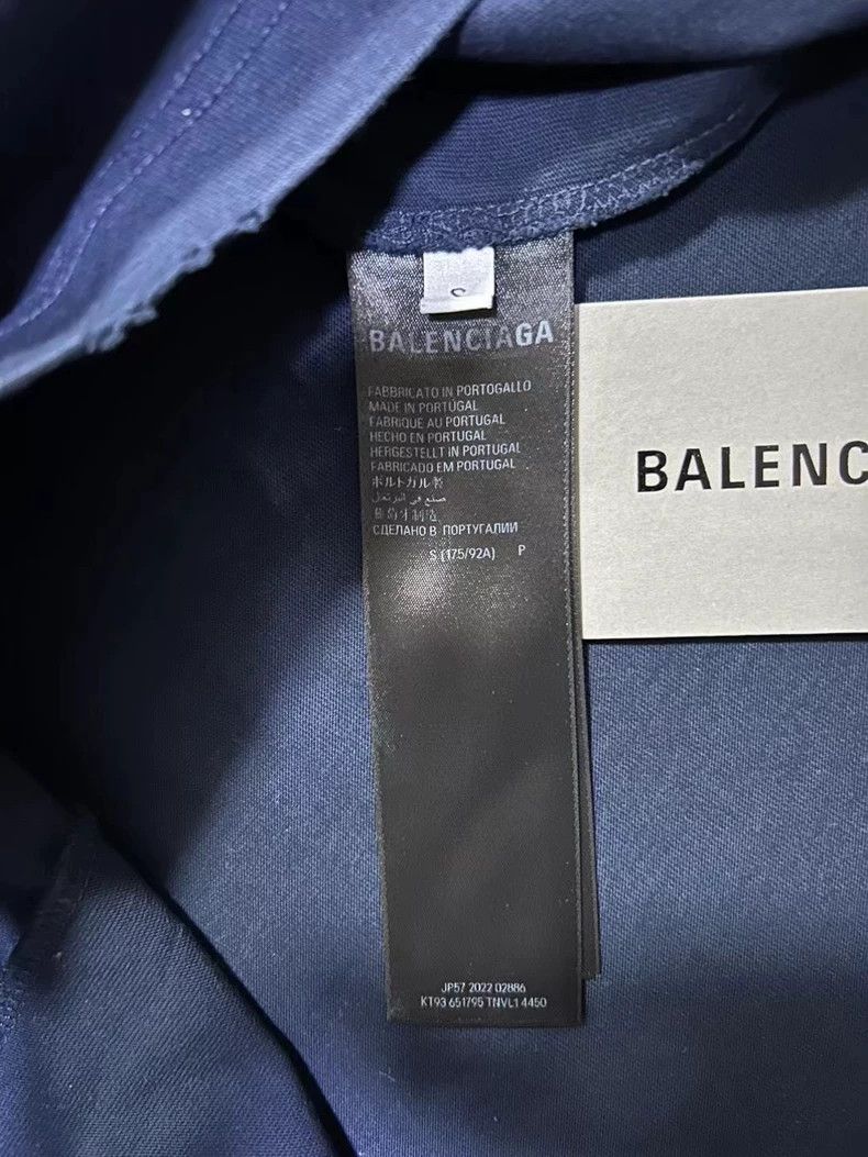 Balenciaga Balenciaga 湖蓝色可乐短袖t恤 Size US S / EU 44-46 / 1 - 4 Thumbnail