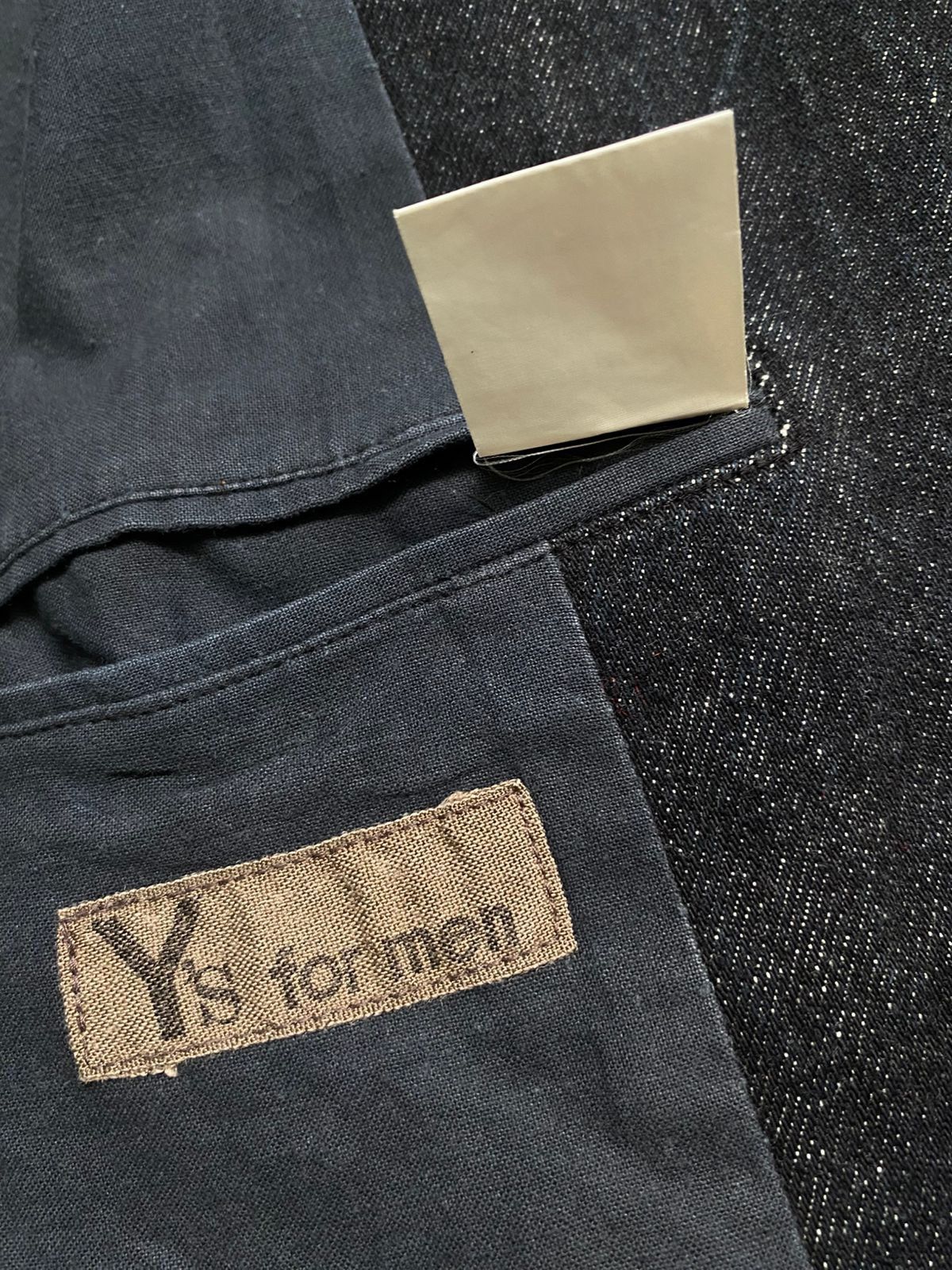 Designer × Vintage × Y's for Men Vintage Y's For Men Yohji Yamamoto Denim Jacket Size US L / EU 52-54 / 3 - 7 Thumbnail