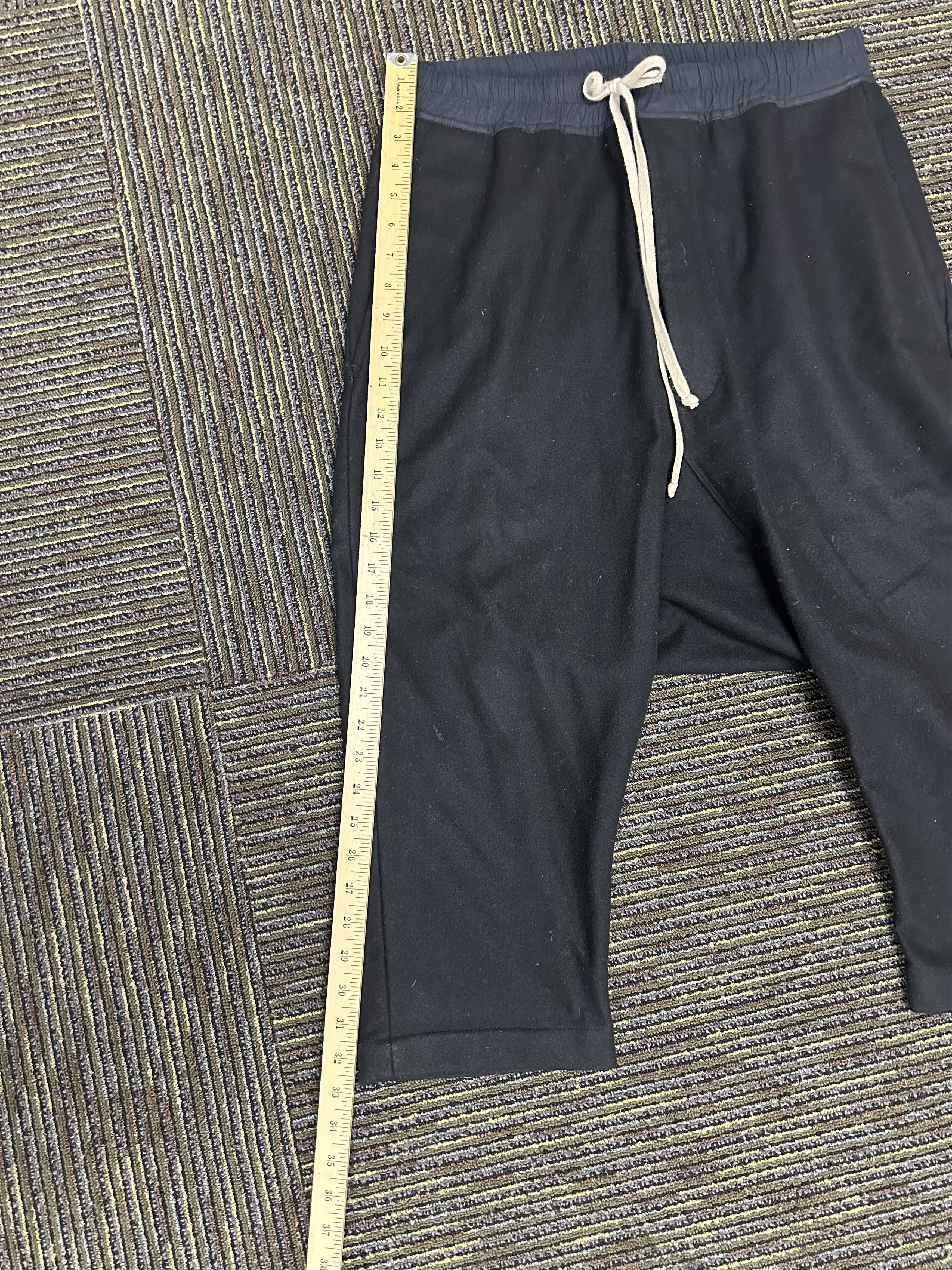 Rick Owens Cropped Wool Pants Size US 34 / EU 50 - 3 Thumbnail