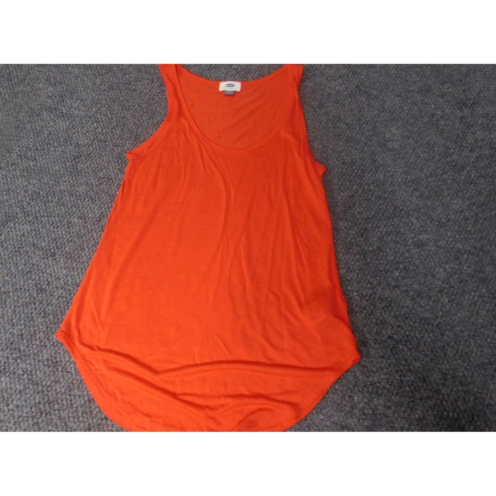 Old Navy Old Navy Womens Blouse XS Orange Crew Neck Pullover Stretch Solid Casual Shirt Ladies Small? Size XS / US 0-2 / IT 36-38 - 4 Thumbnail