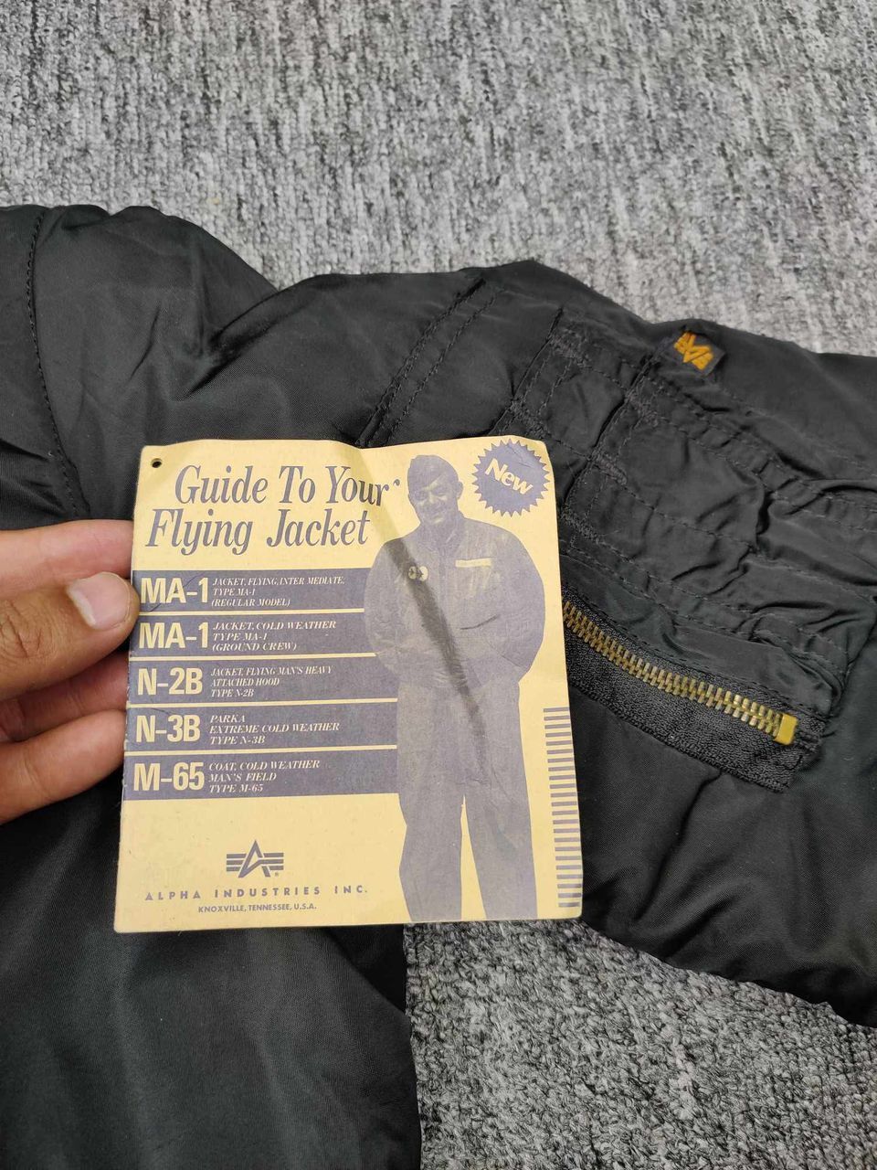 Alpha Industries Vintage Alpha Industries MA-1 Flight Bomber Jacket Size US S / EU 44-46 / 1 - 14 Thumbnail