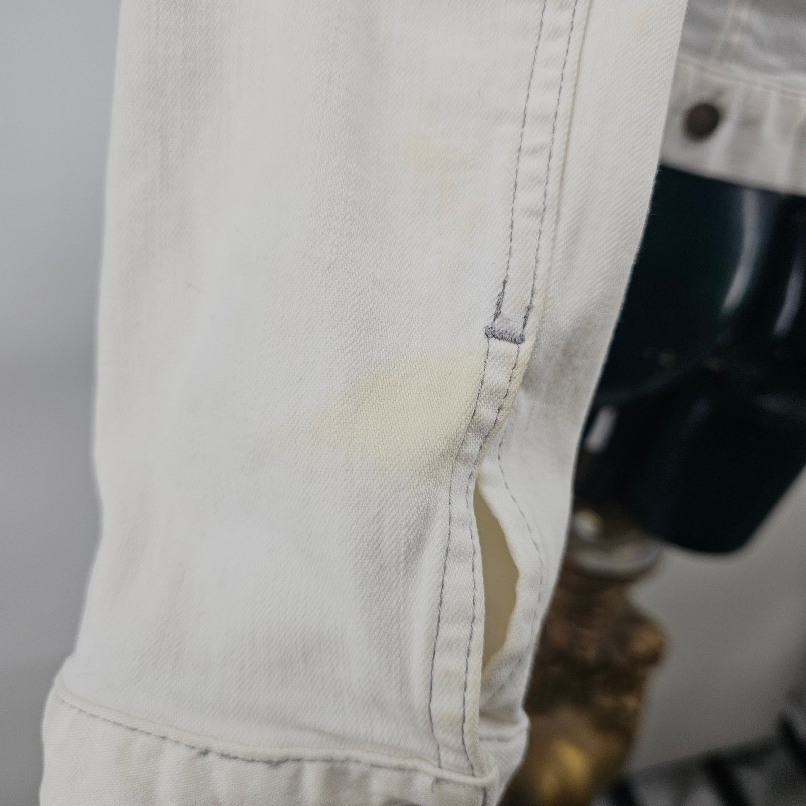 Theory Theory White Best Friend trucker Denim Jacket L Japan 3614 Size L / US 10 / IT 46 - 7 Thumbnail