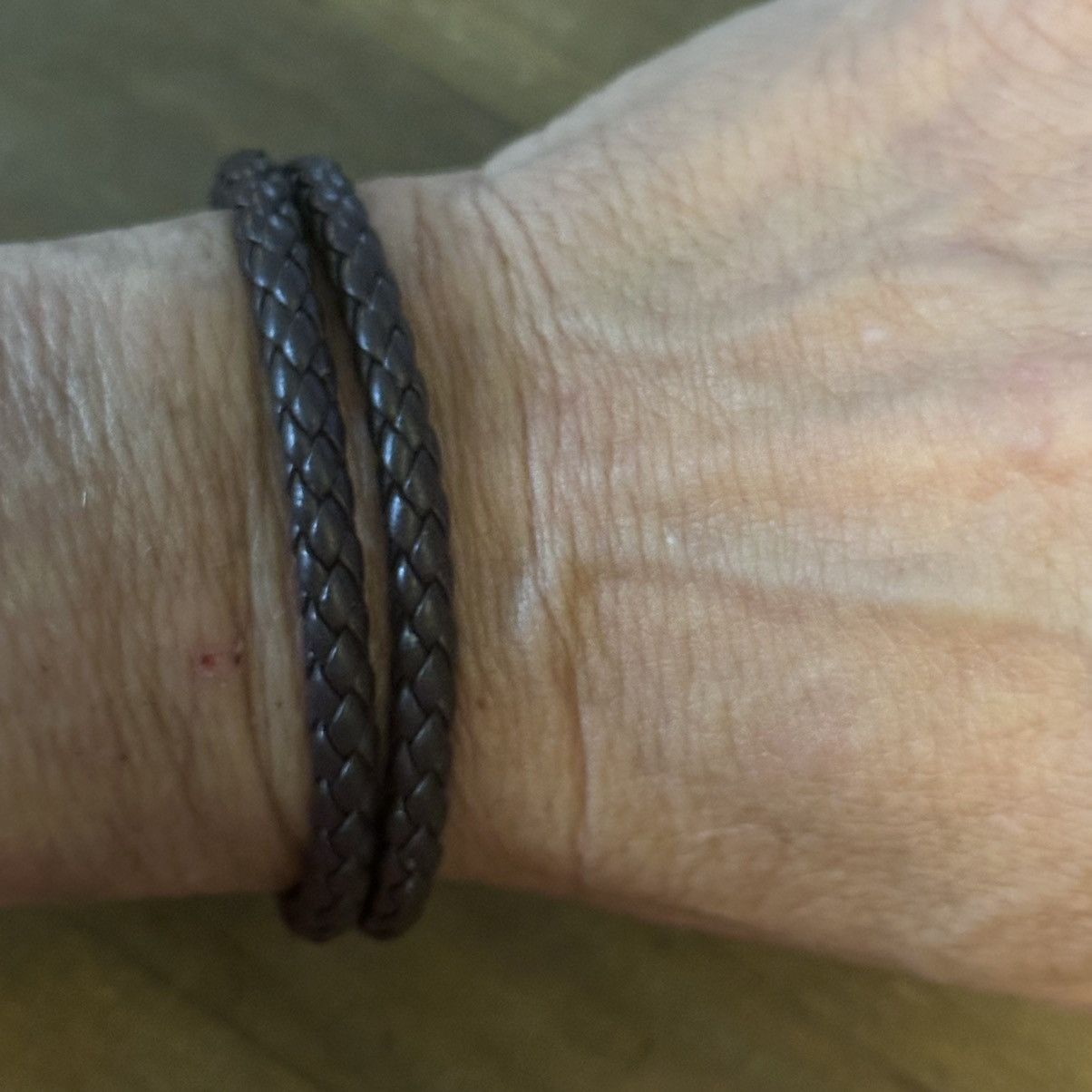 Other Brown double braided leather bracelet Size ONE SIZE - 3 Thumbnail