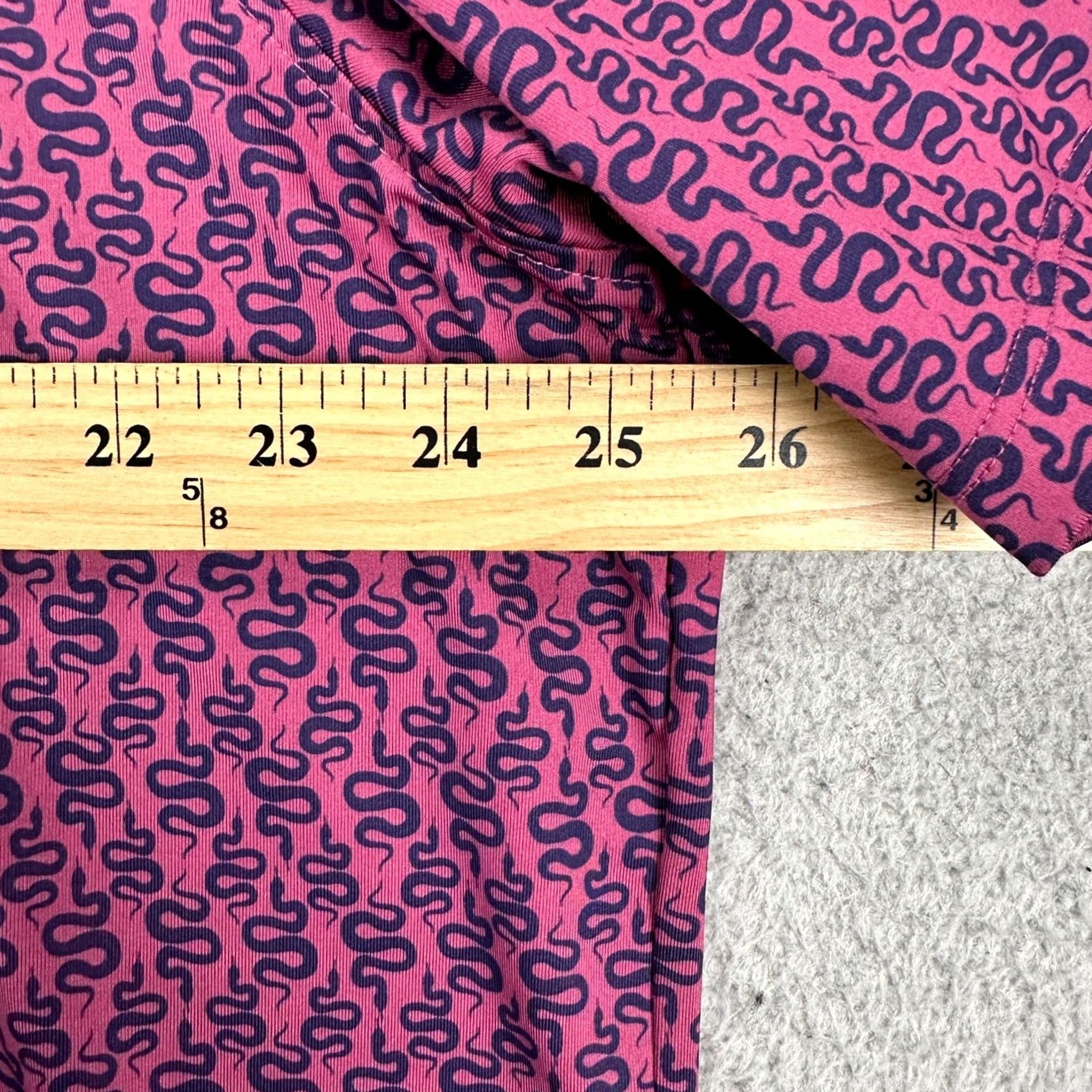 Vintage VINTAGE Greyson Polo Shirt Mens XL Pink Purple Snake Baltusrol Club Golf Rugby Stretch Size US XL / EU 56 / 4 - 6 Thumbnail