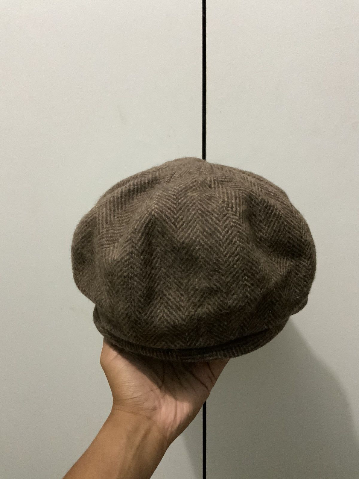Japanese Brand Clothing Wool Brown Japan Newsboy Hat Size ONE SIZE - 3 Thumbnail