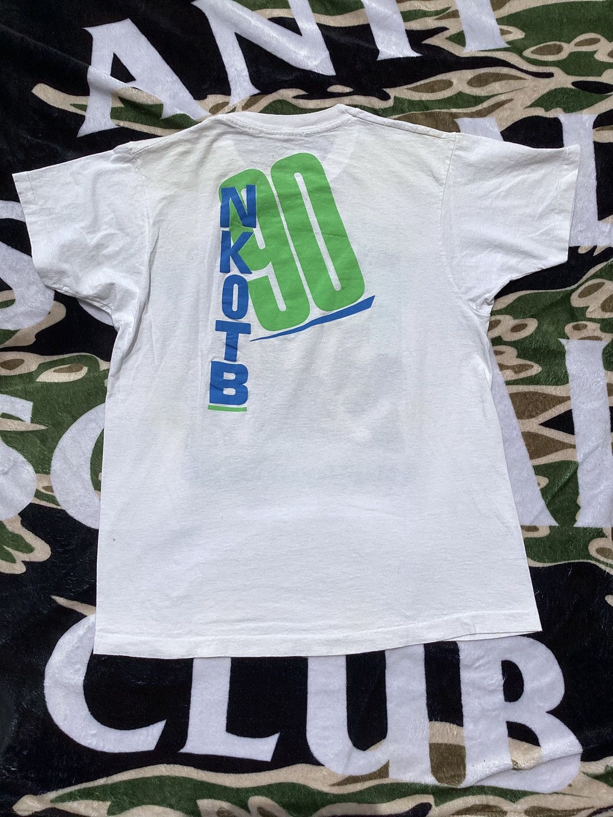 Band Tees × Vintage Vtg 90s new kids on the Block SS Magic Summer tour band Tee Size US L / EU 52-54 / 3 - 3 Thumbnail