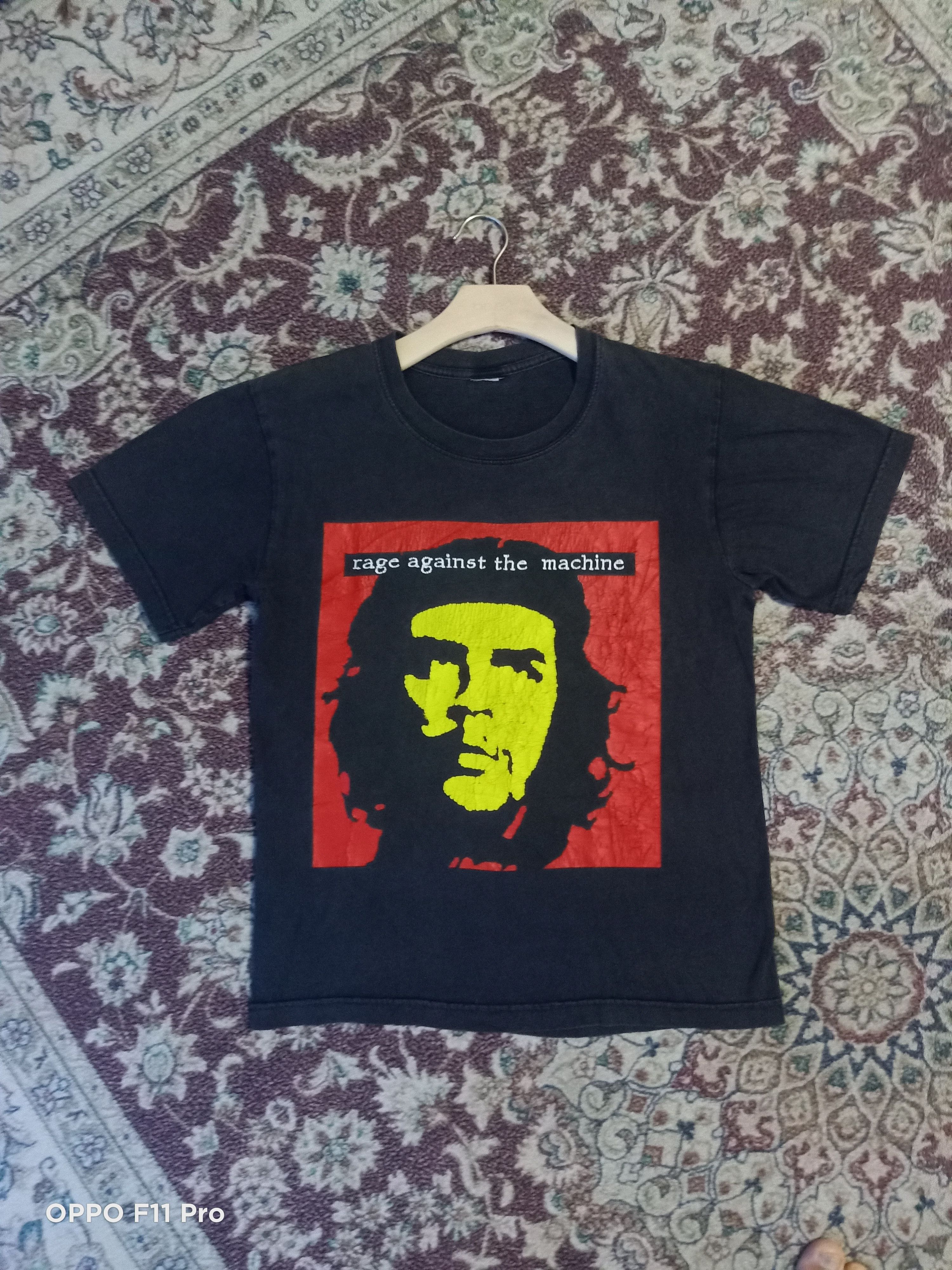 image of Band Tees x Vintage Bootleg VTG Rage Against The Machine Che Guevara in Black, Men's (Size Small)