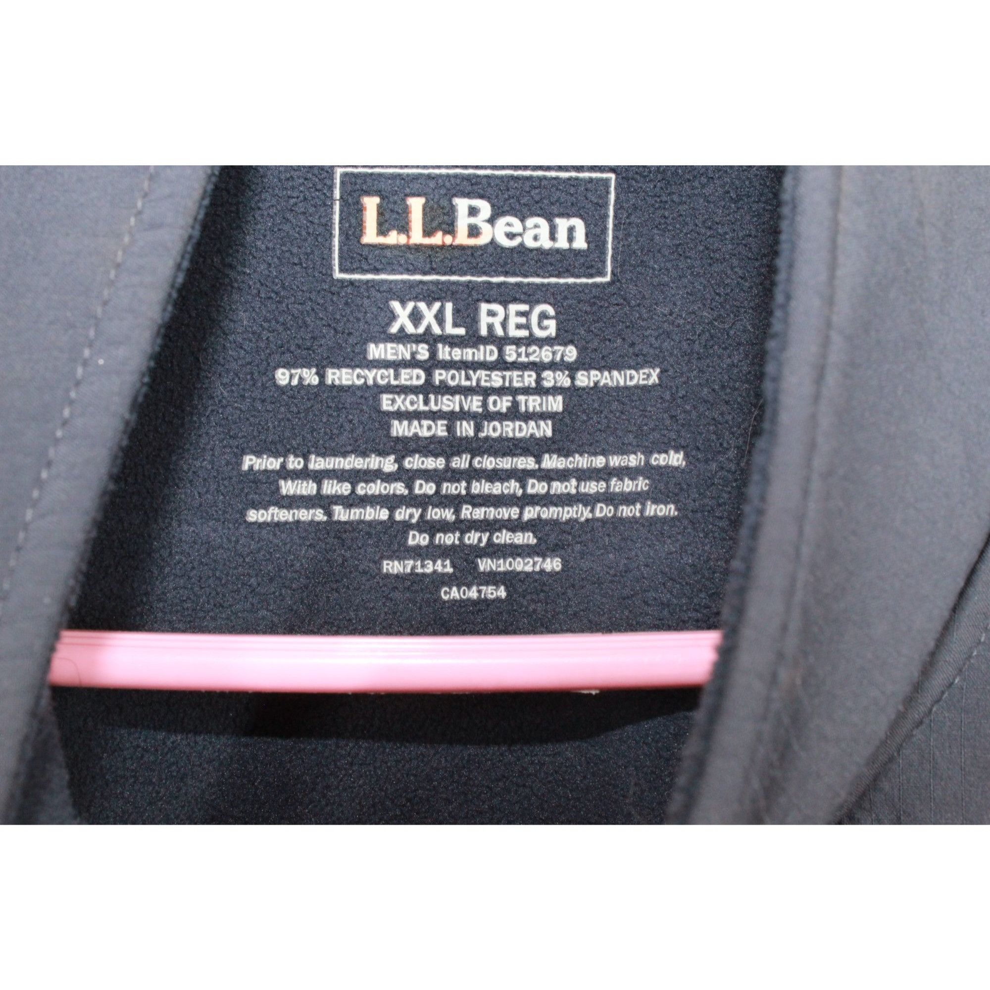 L.L. Bean LL Bean Men's Windproof Softshell Weather Resistant XXL Size US XXL / EU 58 / 5 - 9 Thumbnail