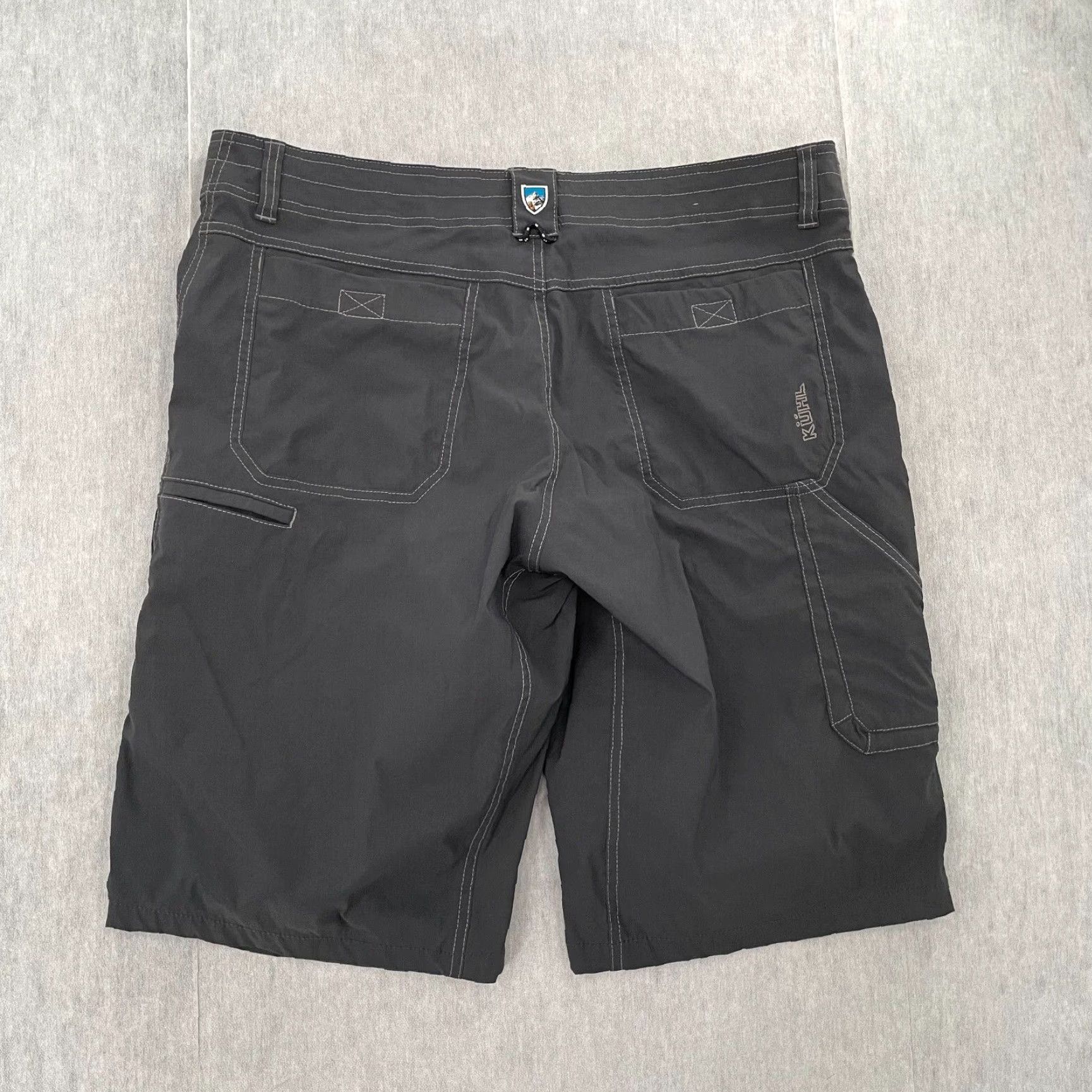 Vintage VINTAGE Kuhl Shorts Men's 38 Gray Outdoor Hiking Climbing Travel Pockets Stretch Nylon Spandex Campsite Size US 38 / EU 54 - 2 Thumbnail