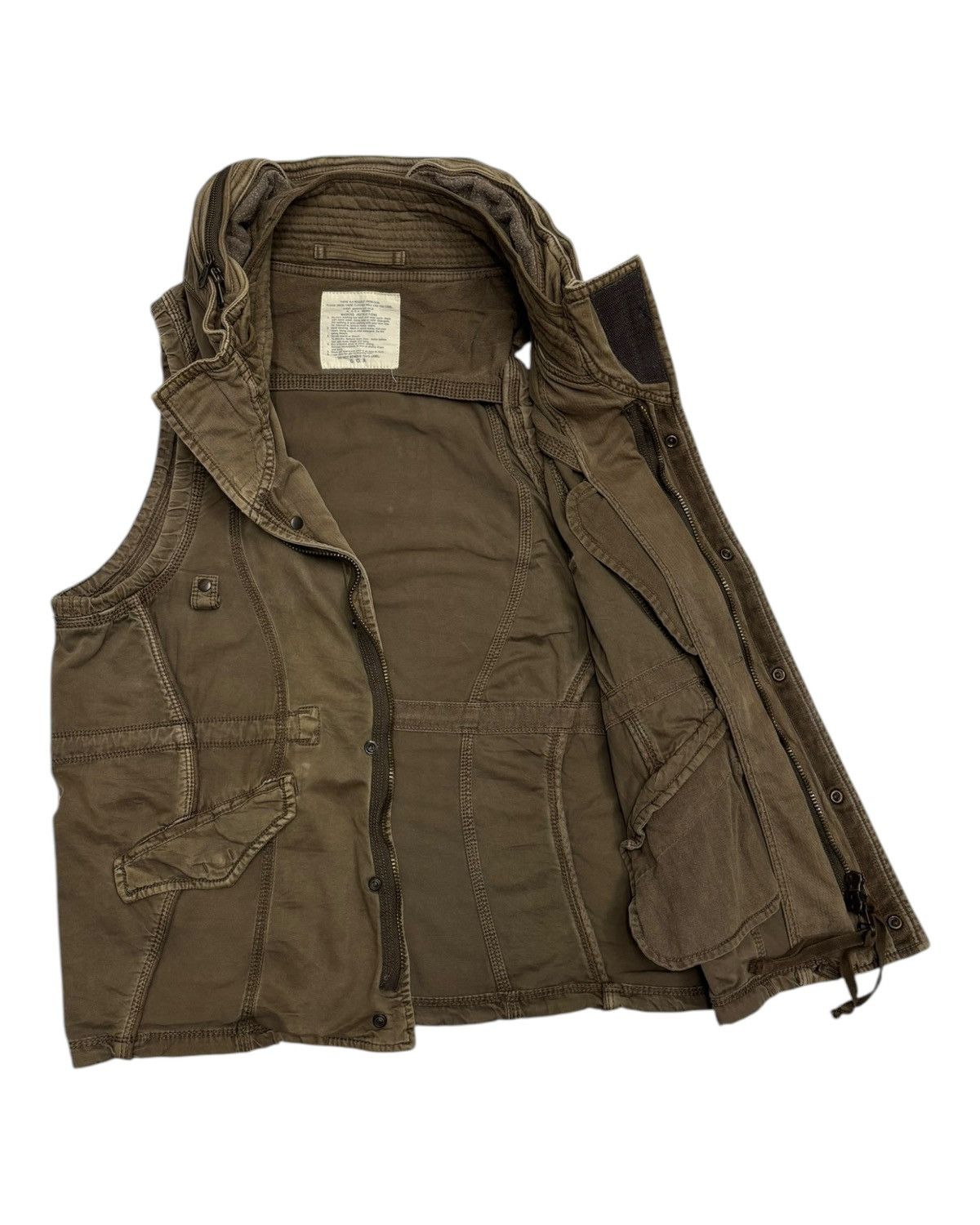 トップス GOA bono vest jacket GOA BONO HOODED VEST JACKET