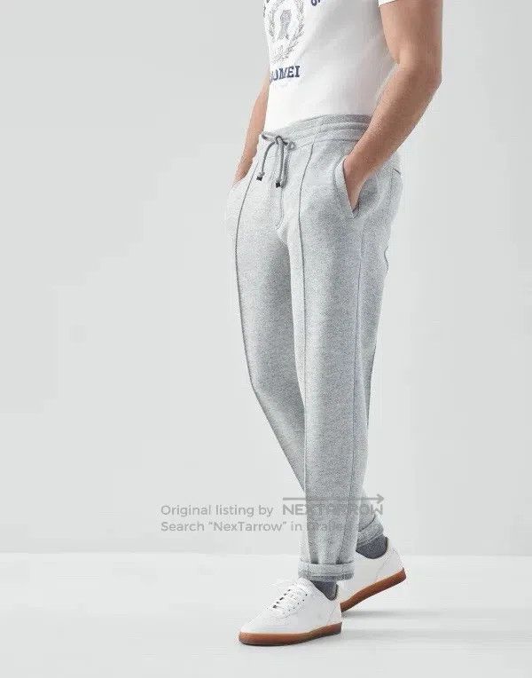 Brunello Cucinelli Brunello Cucinelli size L Thick cashmere pants, cashmere dr Size US 28 / EU 44 - 2 Thumbnail