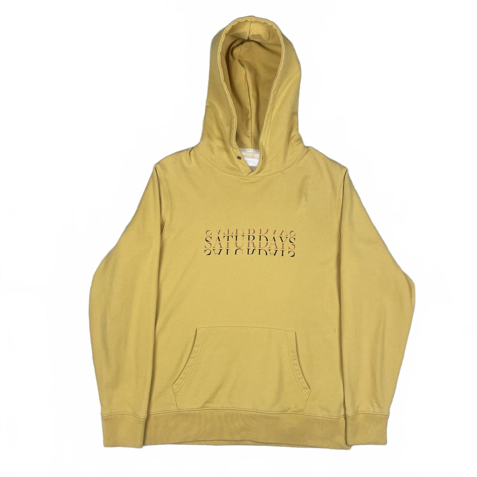 Saturdays NYC SATURDAYS NYC SURF LOGO GRAPHIC HOODIE SWEATSHIRT YELLOW L Size US L / EU 52-54 / 3 - 3 Thumbnail