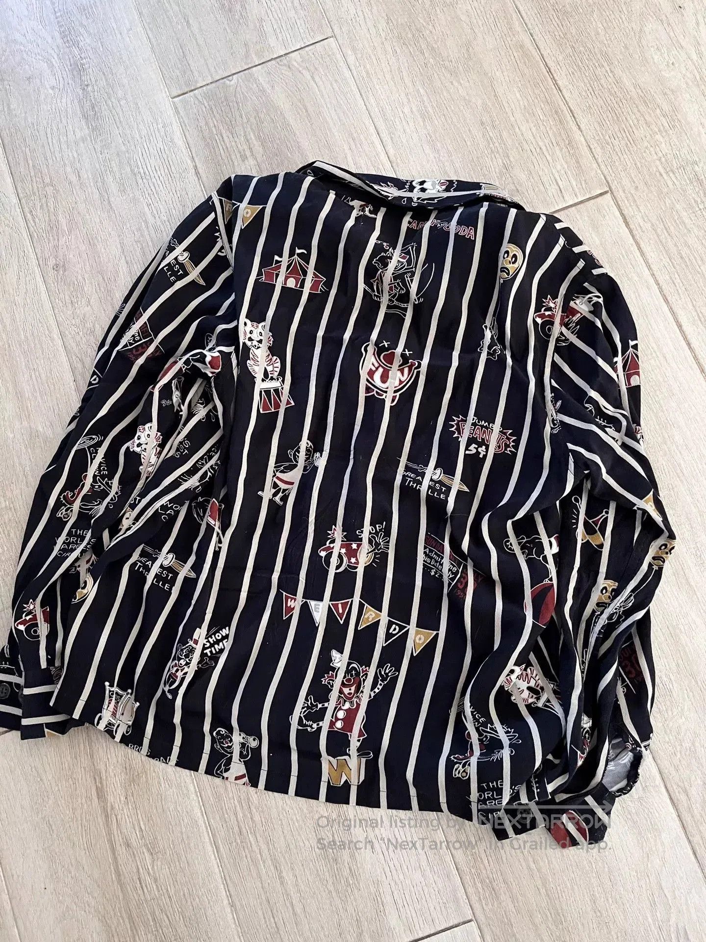 Vintage Weirdo Clown Shirt Limited Edition. Size US L / EU 52-54 / 3 - 4 Thumbnail