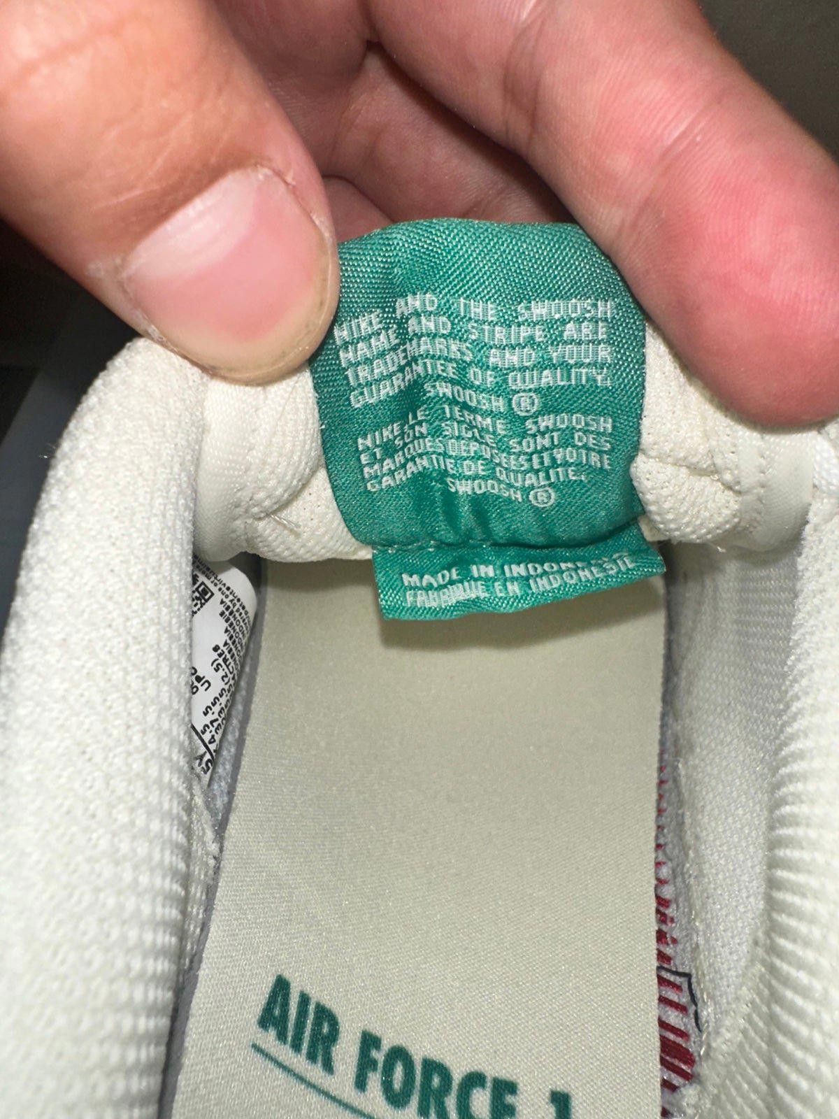 Nike Nike Air Force 1 Low Test of Time Sail Green (GS) Size US 5 / EU 37 - 11 Thumbnail