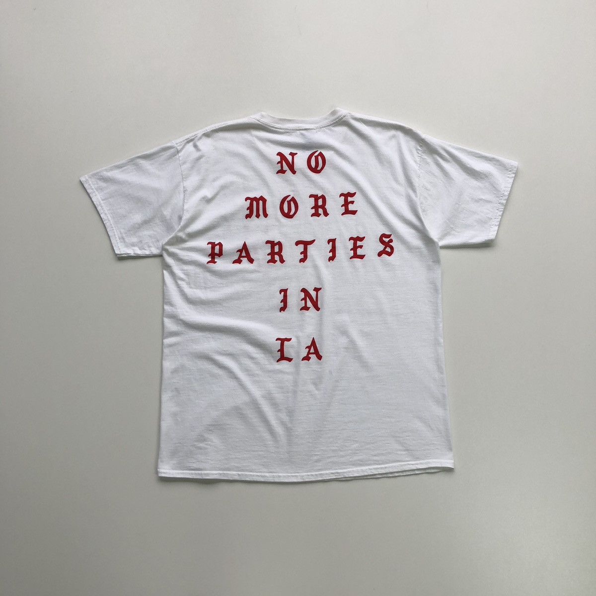 Kanye West Gildan Kanye West No More Parties In LA Los Angeles T-Shirt Size US XL / EU 56 / 4 - 3 Thumbnail