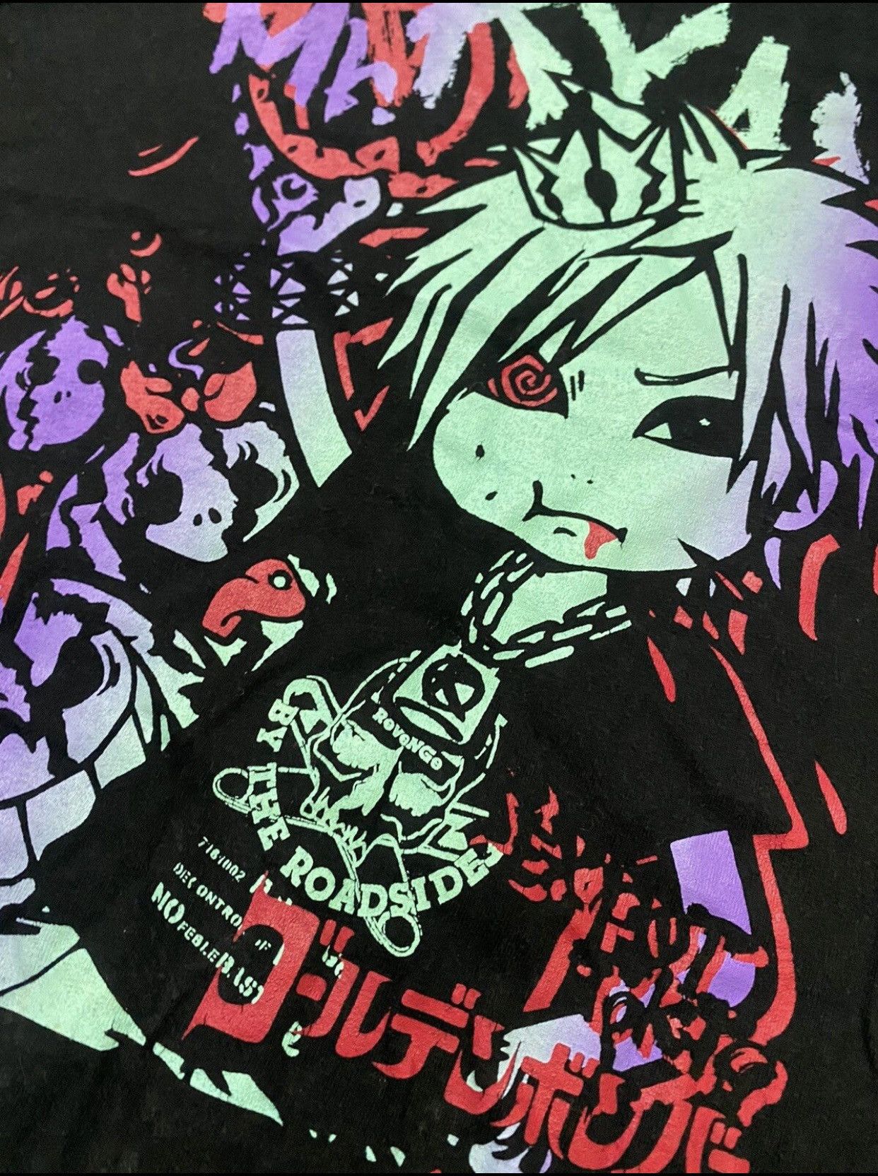 Hysteric Glamour 💥Japanese SexPot Revenge By The Roadside Gothic Shirt Size M / US 6-8 / IT 42-44 - 6 Thumbnail