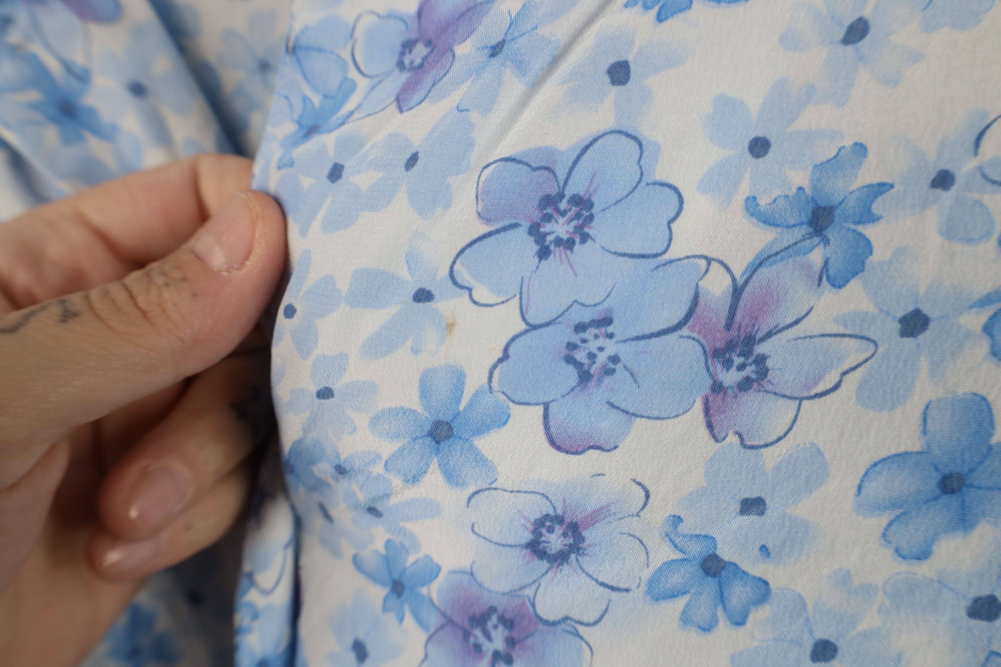 Vintage Vintage 90s Streetwear Floral Camp Collar Button Shirt Size L / US 10 / IT 46 - 7 Thumbnail